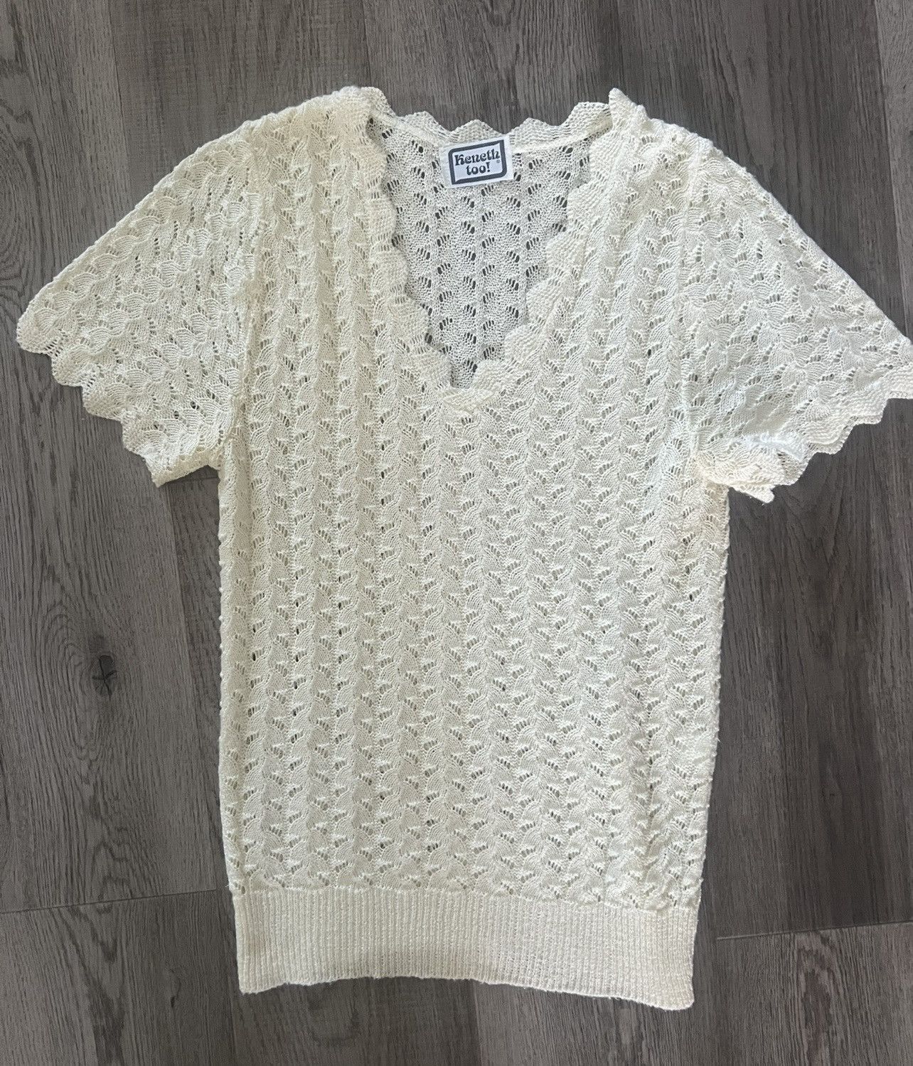 Vintage Vintage Keneth Too Open Knit Top Size M / US 6-8 / IT 42-44 - 9 Thumbnail