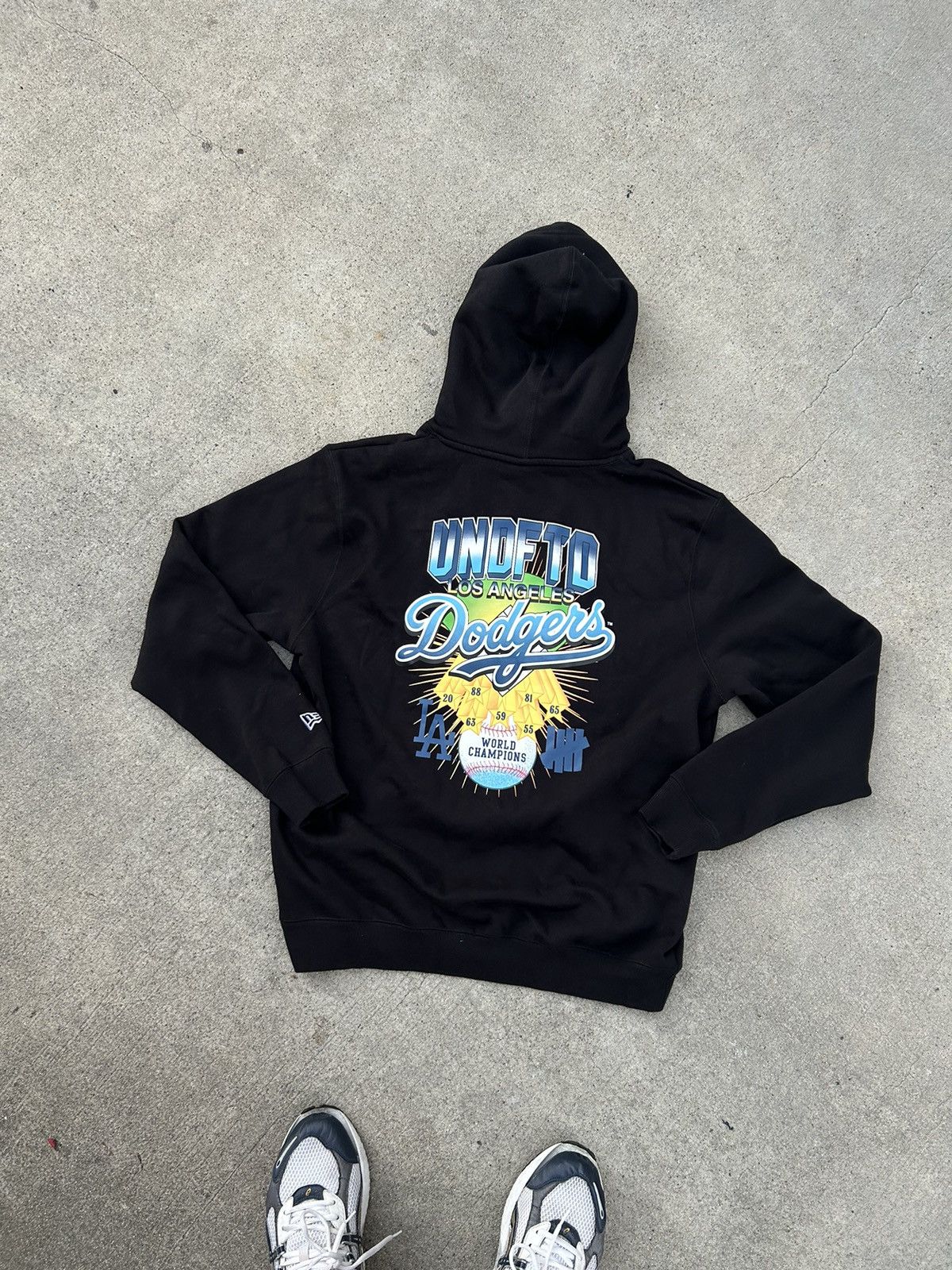 UNDFTD x LA DODGERS NEW ERA CHAMPIONS HOODIE