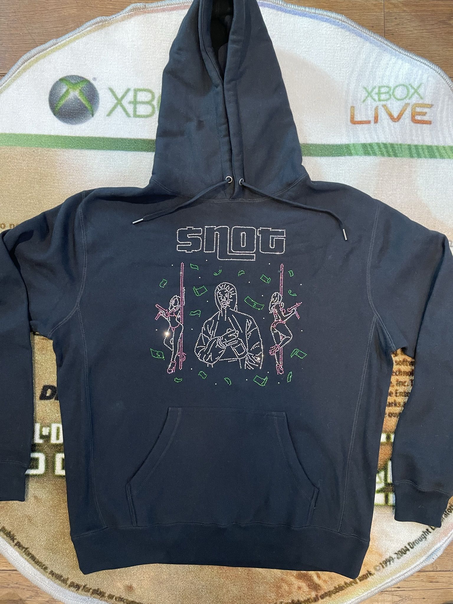 $not X Copes 'Sinners Paradise' Rhinestone Hoodie