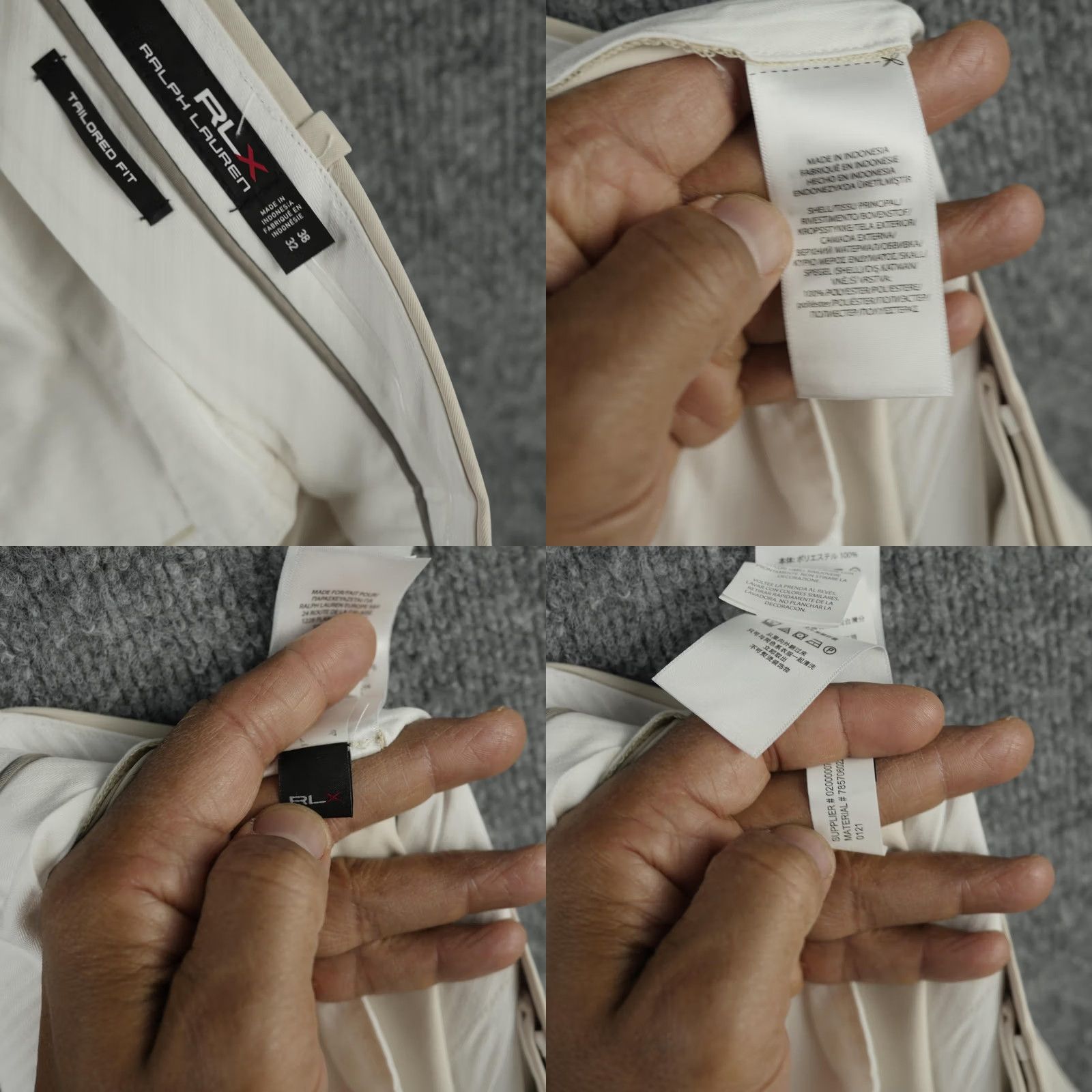 Ralph Lauren Ralph Lauren RLX Golf Chino Pants Mens 38x32 Beige Twill Stretch Moisture Wicking NWT Slim Straight Pockets Reg Flk? Size US 38 / EU 54 - 10 Thumbnail