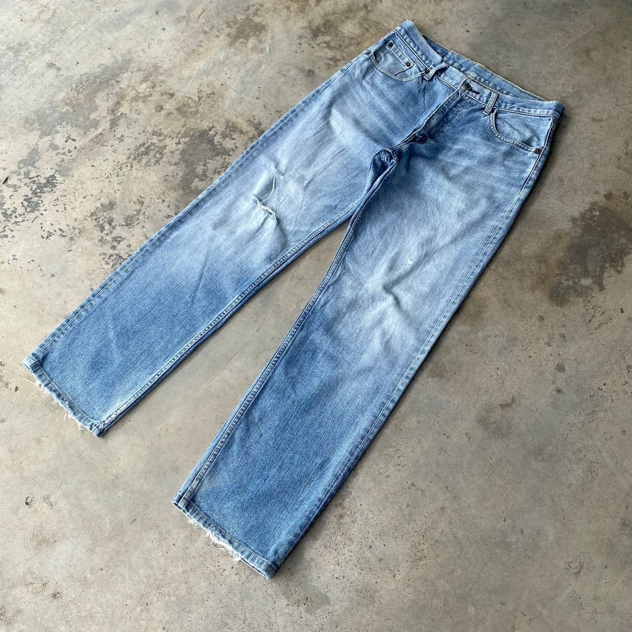 Levi's VINTAGE LEVIS DENIM LOT 533 DISTRESSED JEAN LIGHTWASH Size US 30 / EU 46 - 3 Thumbnail