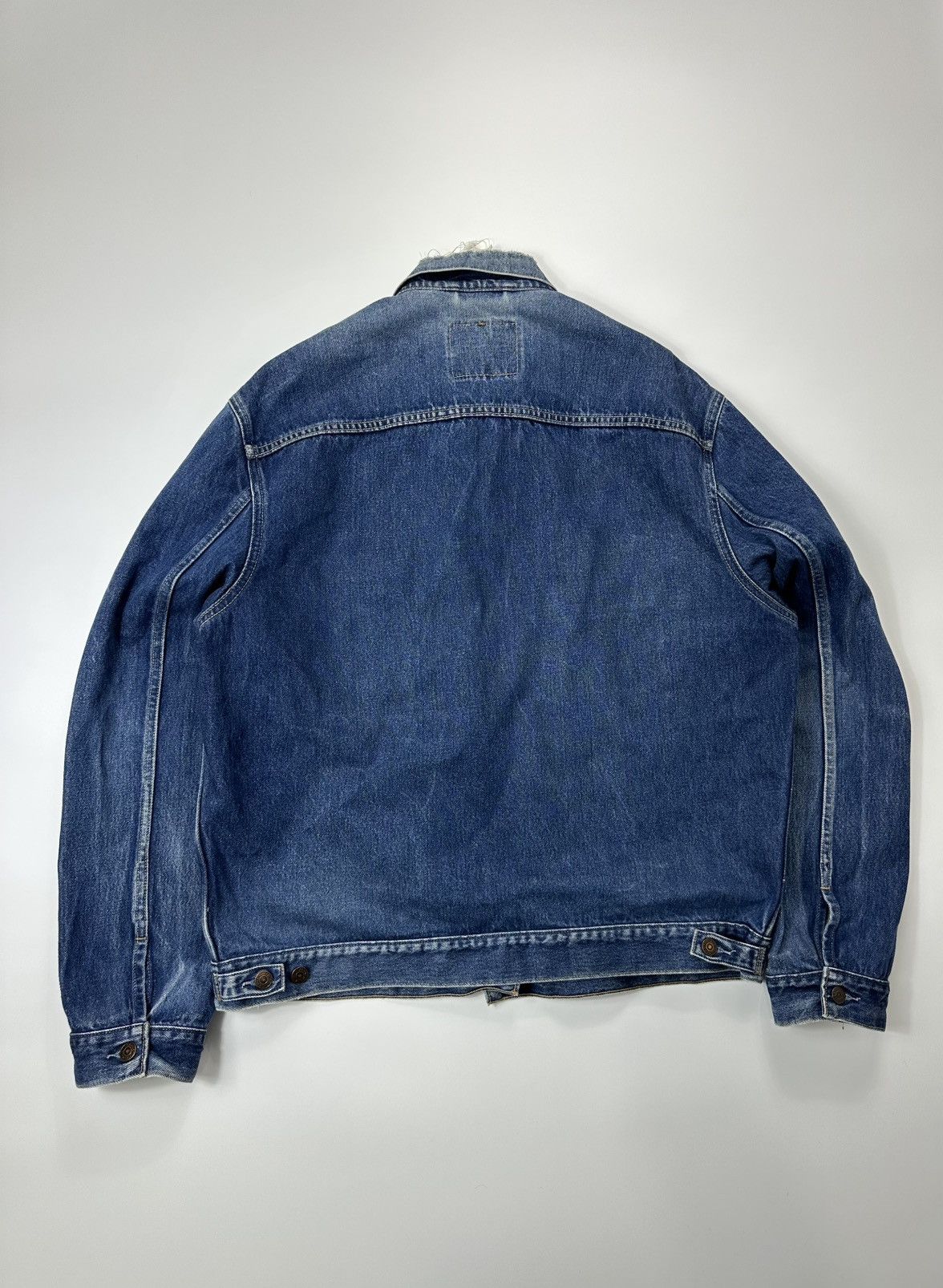 Levi's 90's Vintage Levi's Denim Jacket Faded Blue 70570 Xll Size Size US XXL / EU 58 / 5 - 13 Thumbnail