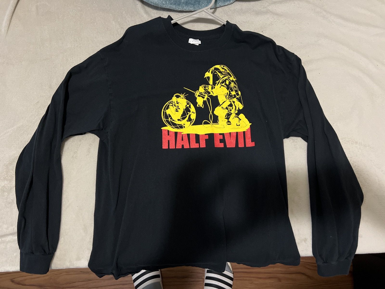 Half Evil Half evil Bomb long sleeve tee shirt Size US XL / EU 56 / 4 - 1 Thumbnail