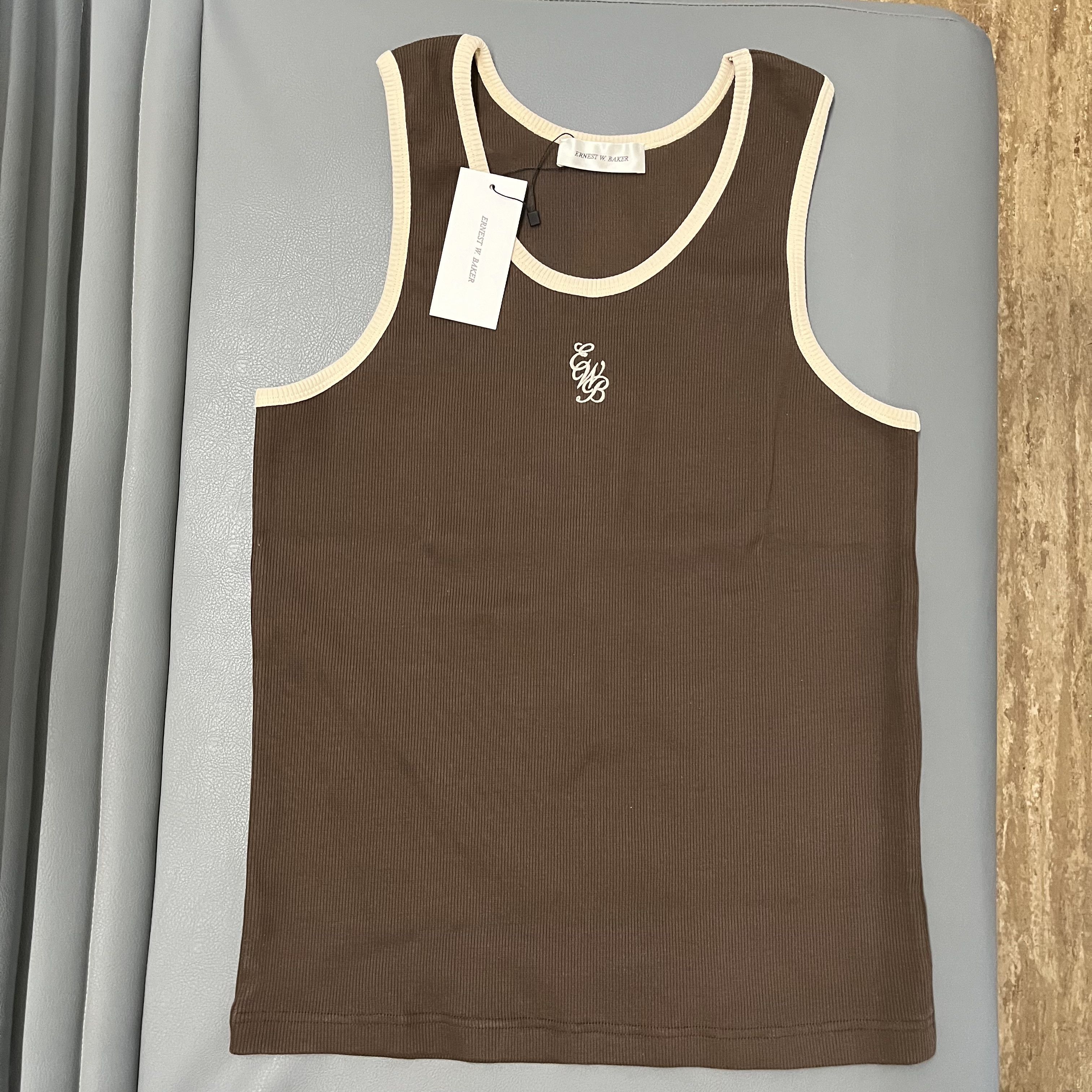 Ernest W. Baker Embroidered Tank Top Size US M / EU 48-50 / 2 - 11 Thumbnail