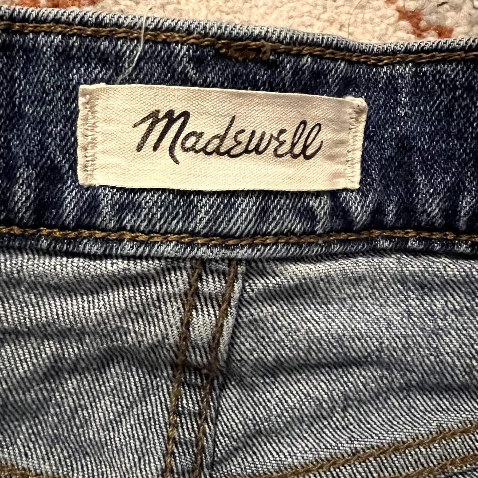 Madewell Madewell The Momjean Jeans Blue Size 24 Cotton Blend Size 24" / US 00 / IT 34 - 5 Thumbnail