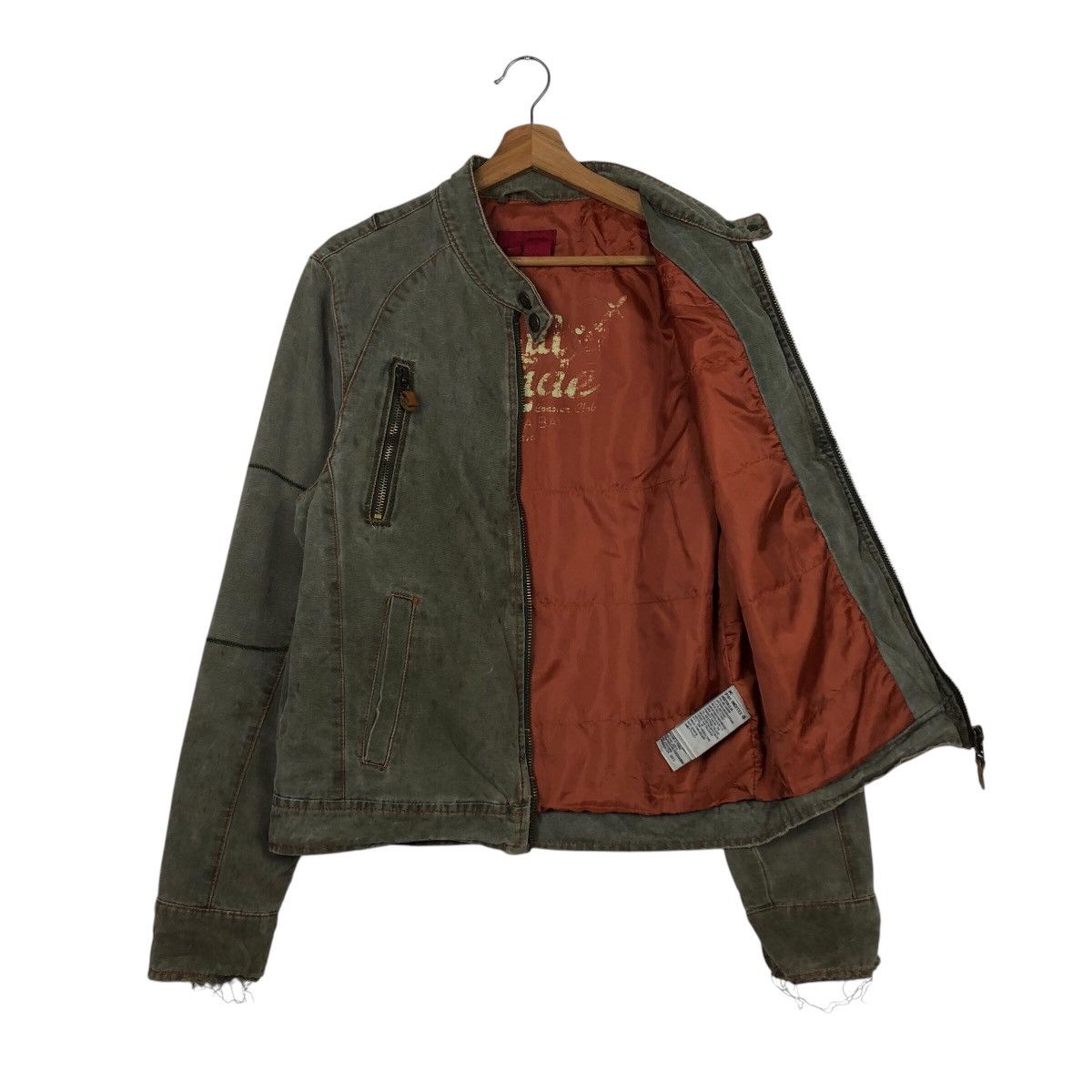 Zara 📌Vintage Cropped Biker Jacket Zara Jeans Multi Pocket Cargo Size US M / EU 48-50 / 2 - 12 Thumbnail