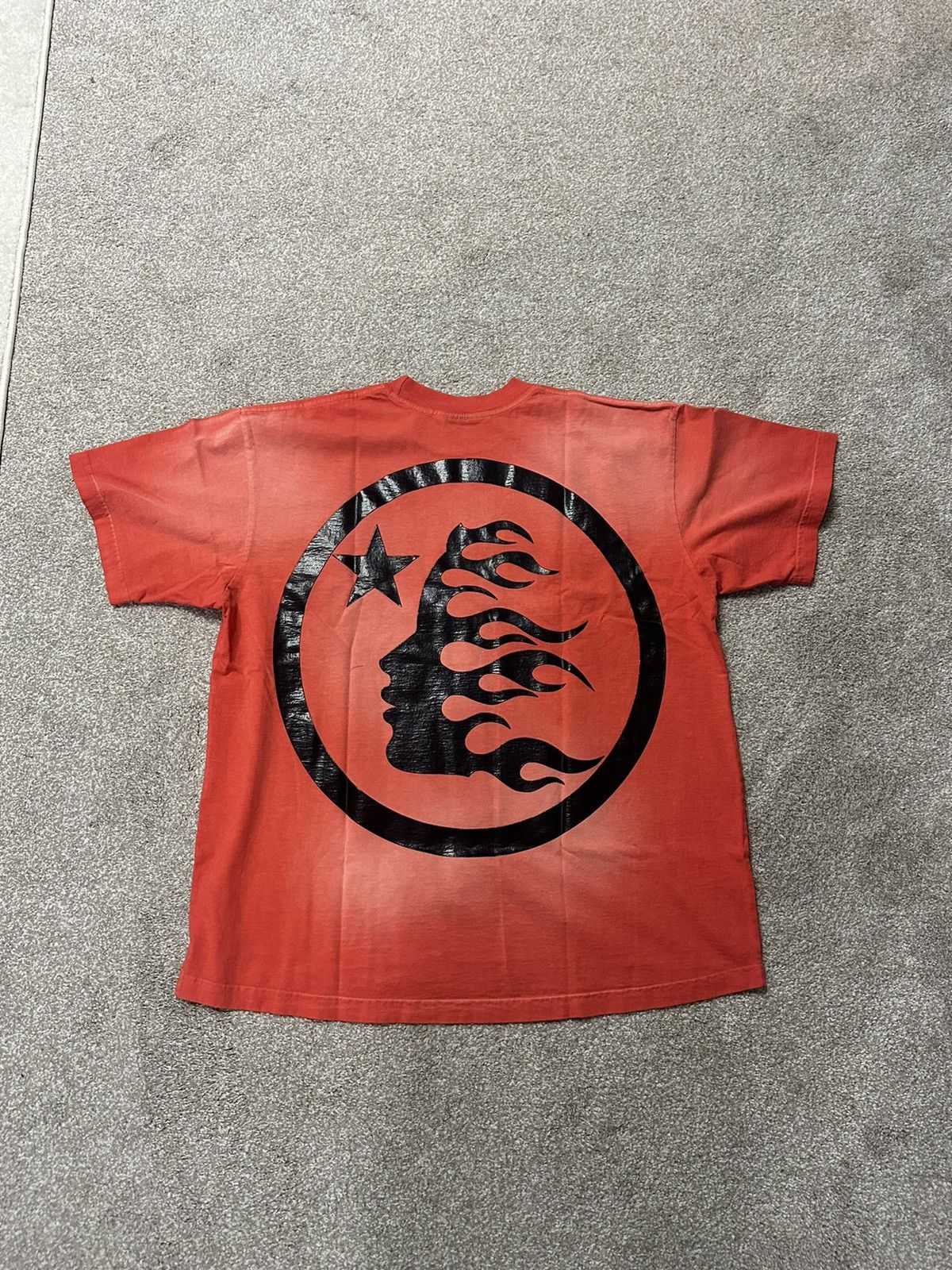 HELLSTAR Hellstar sports gel logo shirt red new xl Size US XL / EU 56 / 4 - 2 Thumbnail