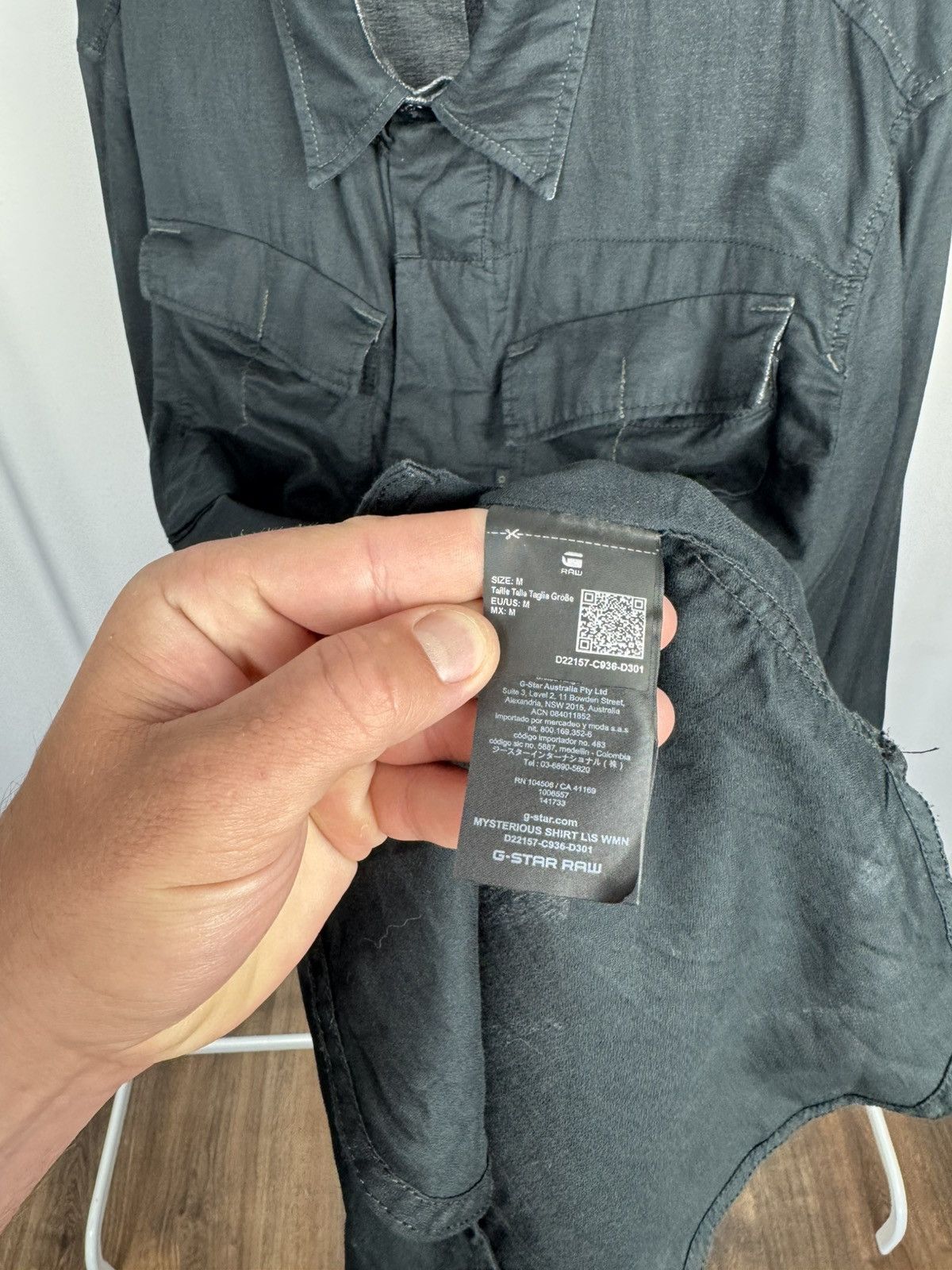 G-Star G Star Raw Mysterious Shirt Slim Utility Button Up Shirt M Size US M / EU 48-50 / 2 - 5 Thumbnail