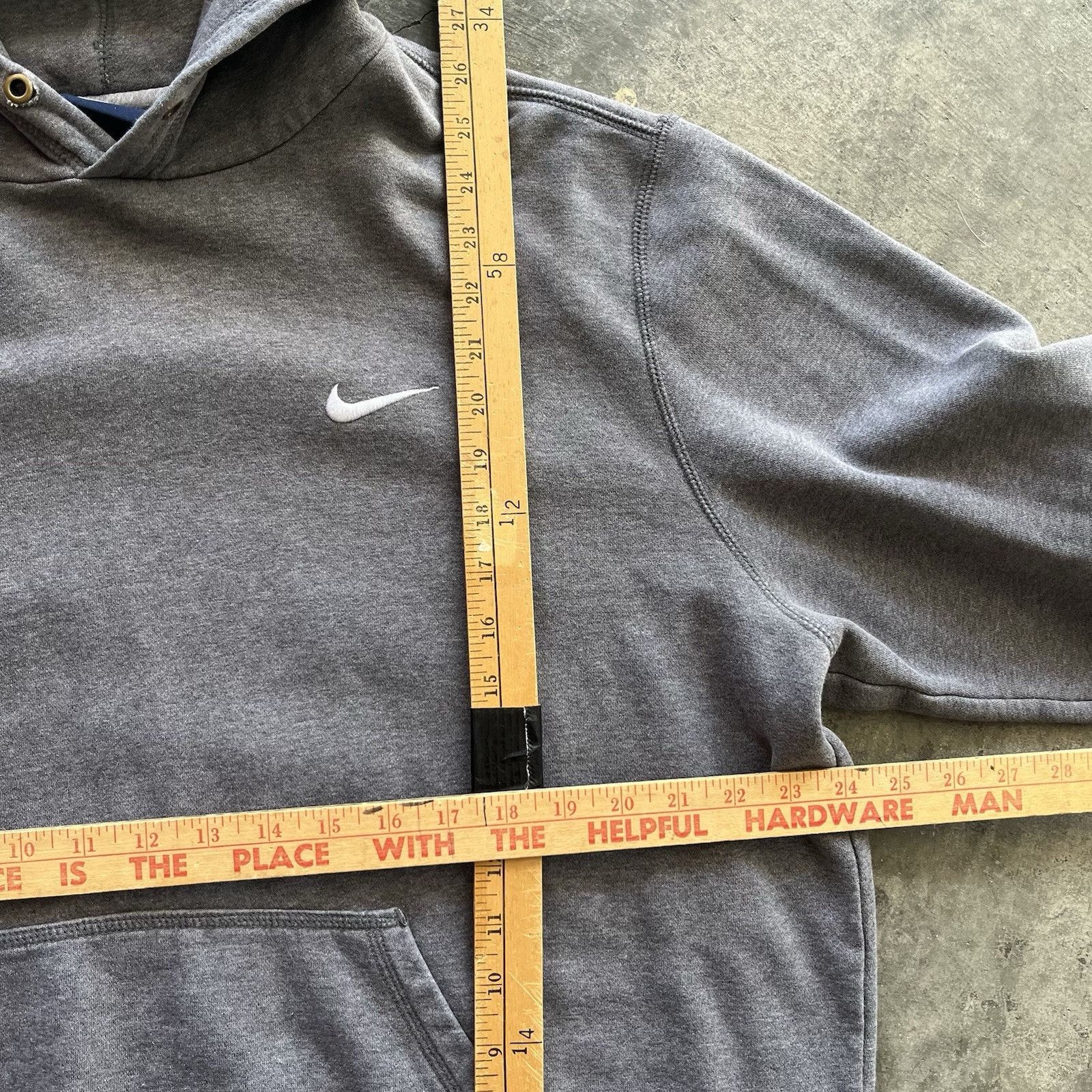 Nike Nike Men's Pullover Hoodie Sweatshirt Size XL grey Size US XL / EU 56 / 4 - 4 Thumbnail