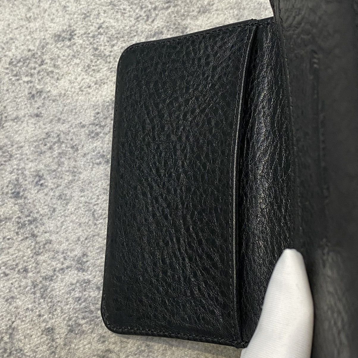 Chrome Hearts Chrome Hearts card case 3 Pocket Scroll wallet black Size ONE SIZE - 6 Thumbnail