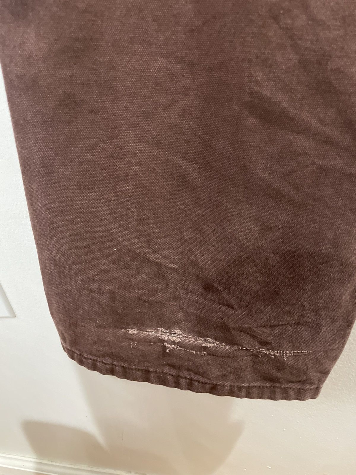 Yuremane Bywin Brown Canvas Pants Size US 34 / EU 50 - 5 Thumbnail