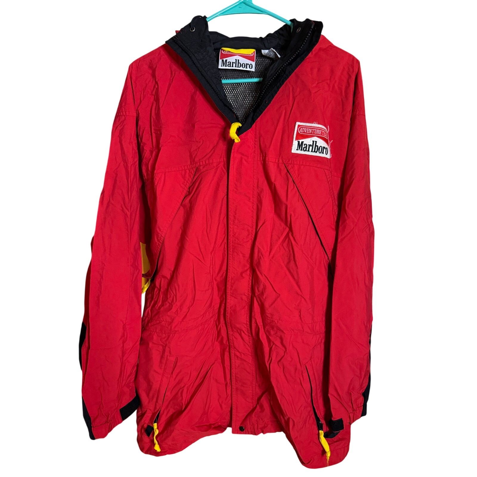 Marlboro Vintage Marlboro Windbreaker Zip-Up Size US XL / EU 56 / 4 - 1 Thumbnail