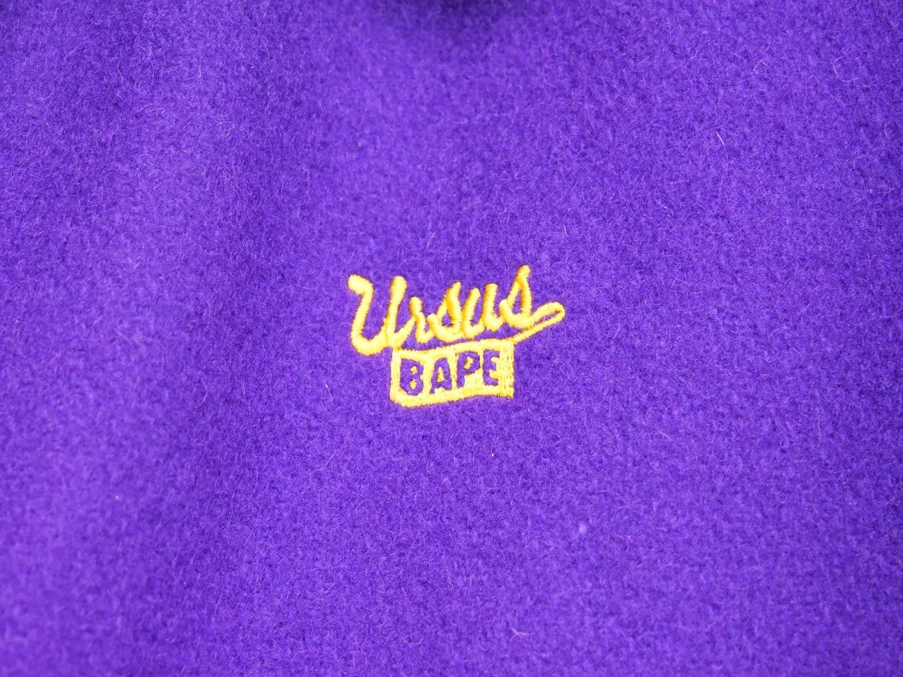 Bape Archive 2008 Ursus Mobile Mercedes 300SL Varsity Wool Jacket Size US M / EU 48-50 / 2 - 7 Thumbnail