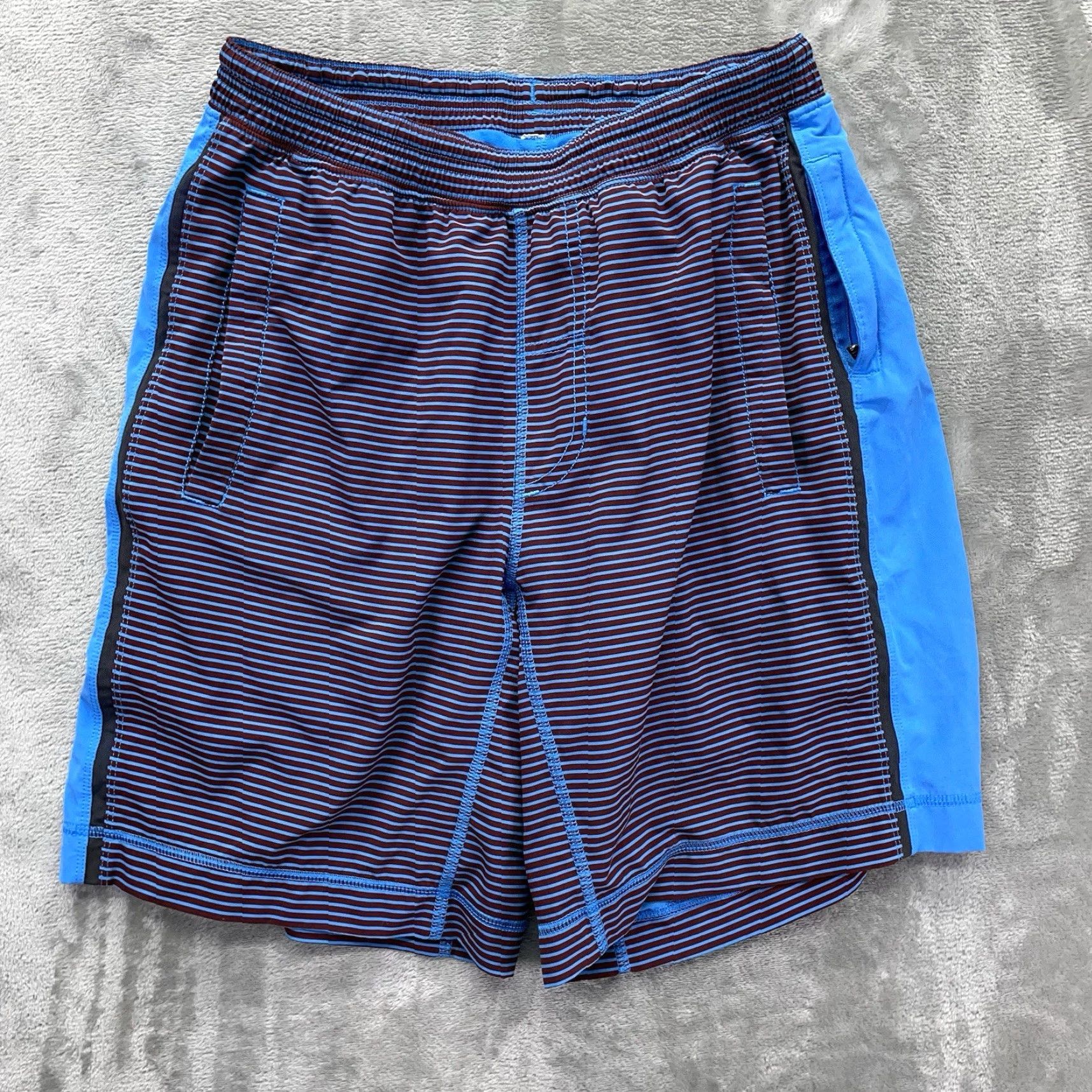 Lululemon Lululemon Shorts Athletic Men S Pace Breaker Run Gym Performance Lined Training 8" Inseam 8" Multicolor Polyester Blend Pocket Size US 26 / EU 42 - 2 Thumbnail