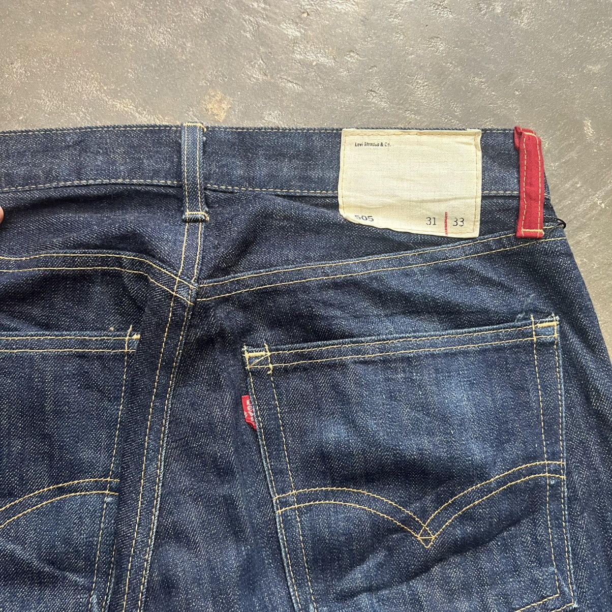 Levi's Made & Crafted Levi’s 505 Japan Edition Red Loop White Label Size US 31 - 3 Thumbnail