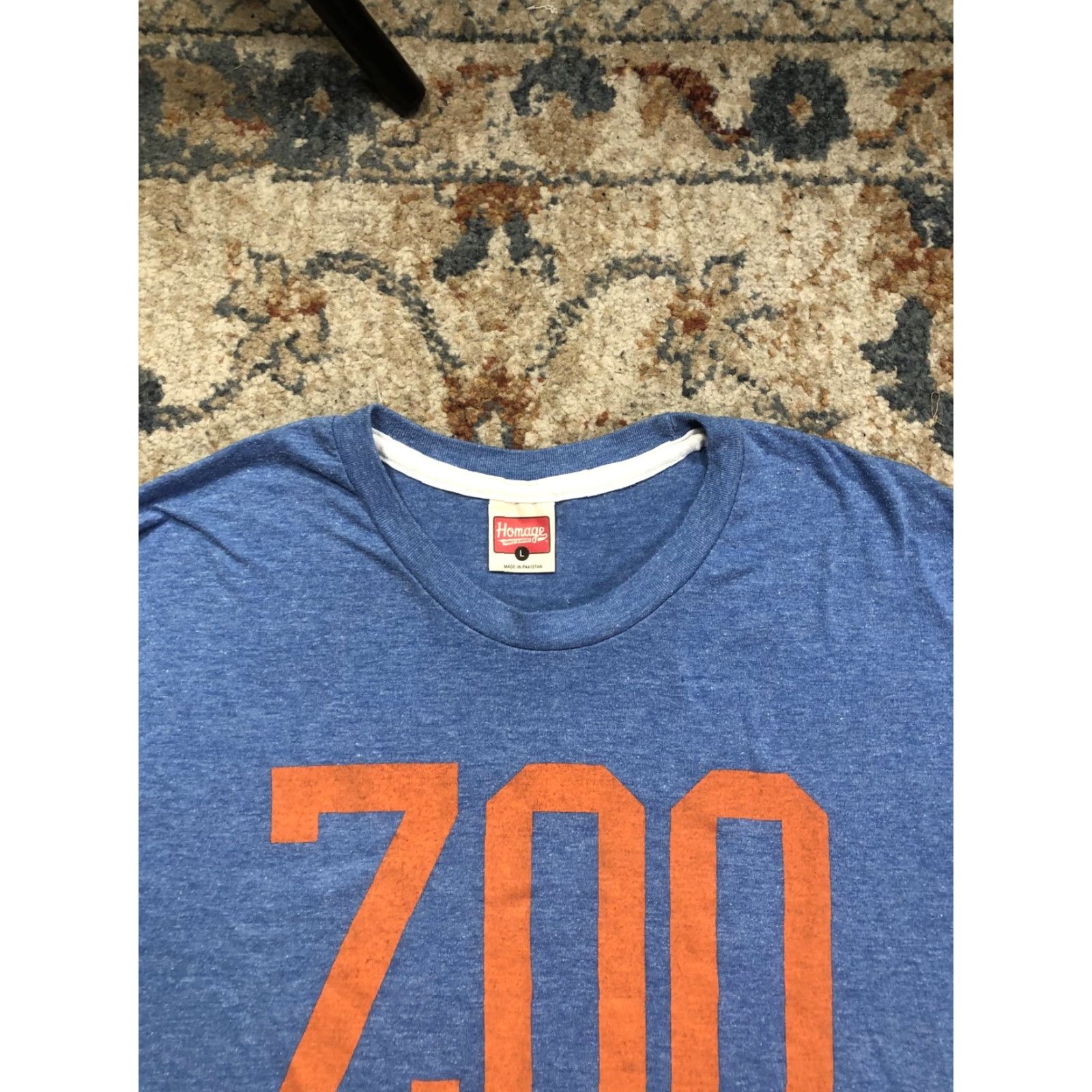 Vintage Homage Zoo Shirt Mens Large Blue Graphic Tee Crewneck Size US L / EU 52-54 / 3 - 2 Thumbnail