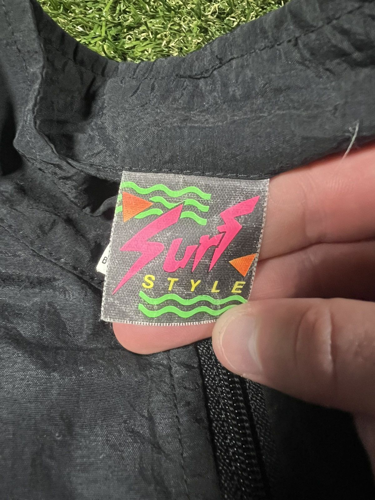 Vintage Vintage 90s Surf Style Essential Pullover Windbreaker Jacket Size US L / EU 52-54 / 3 - 3 Thumbnail