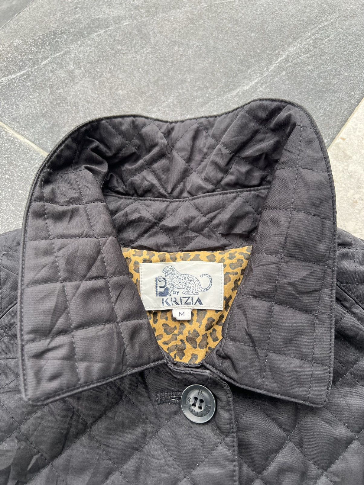 Krizia Uomo × Vintage Krizia diamond pattern coat Size M / US 6-8 / IT 42-44 - 3 Thumbnail