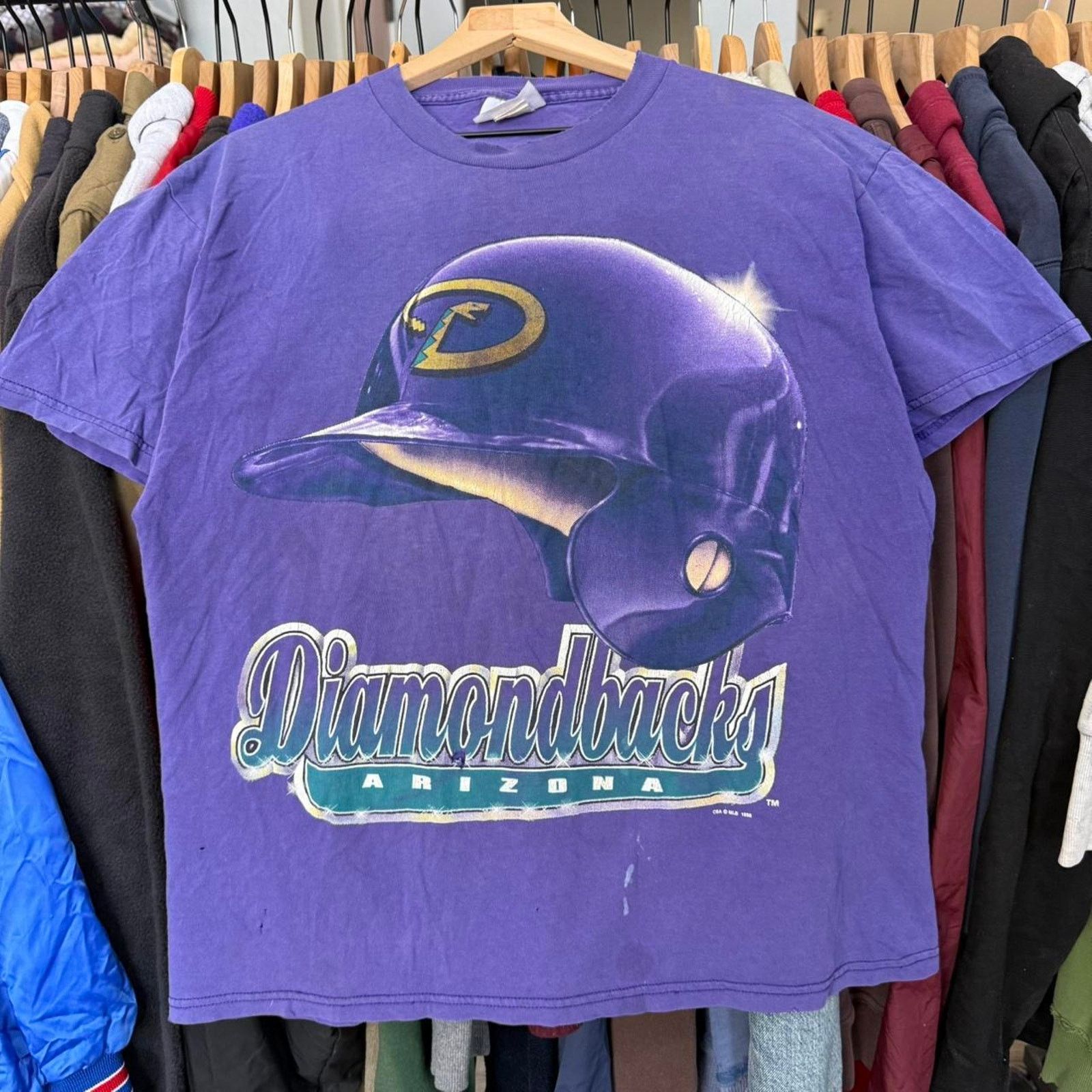 Other Vintage 1998 Arizona Diamondbacks MLB Big Graphic T-Shirt Size US L / EU 52-54 / 3 - 1 Thumbnail