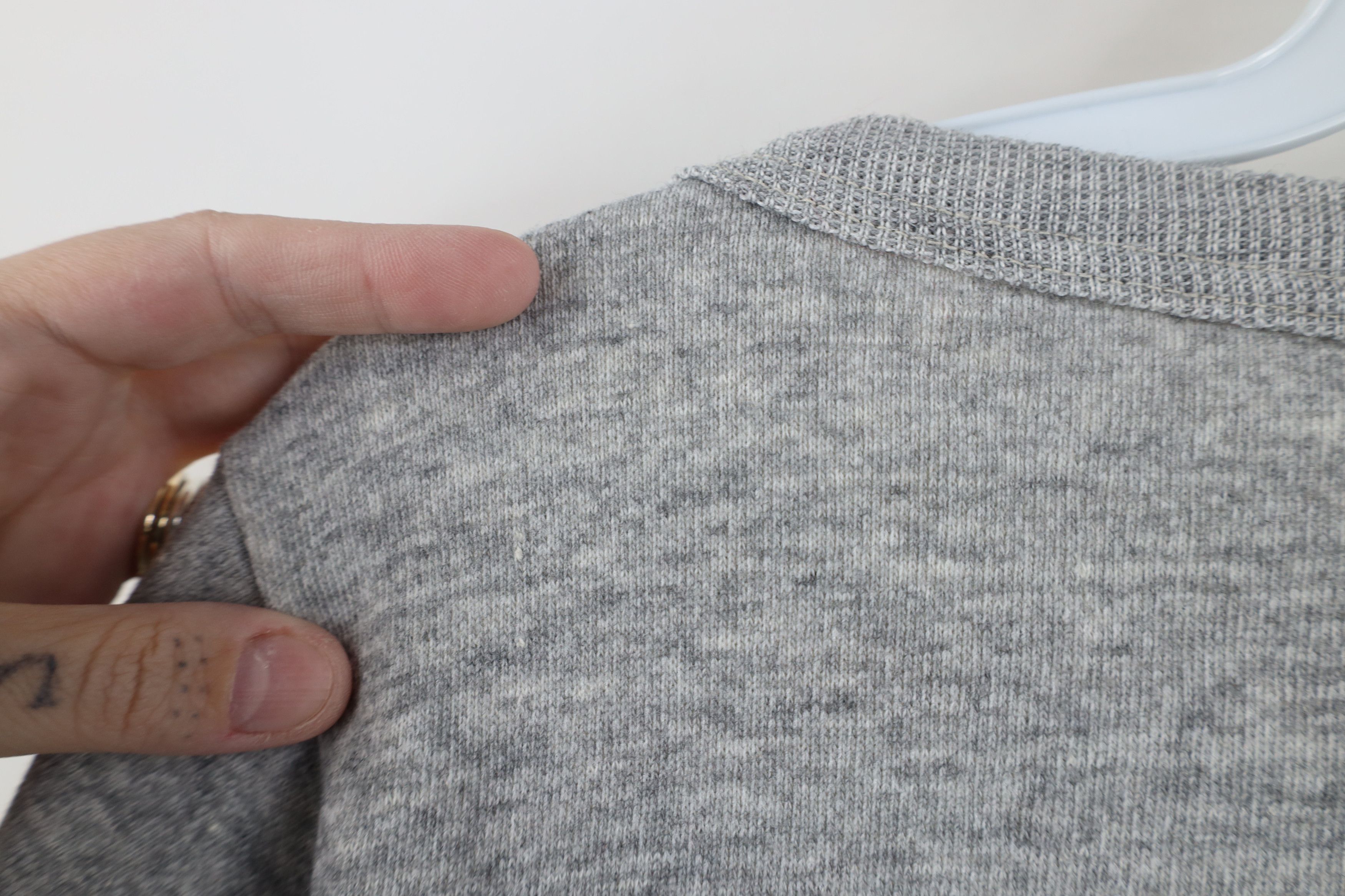 Vintage Vintage 70s Streetwear Triblend Crewneck Sweatshirt Gray USA Size M / US 6-8 / IT 42-44 - 8 Thumbnail