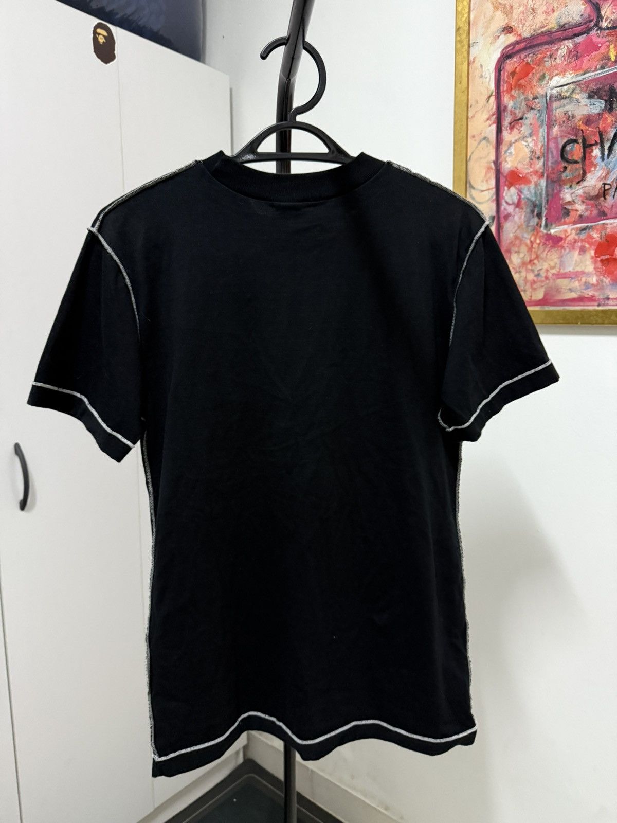 Japanese Brand Vintage Milkboy Wording black shirt Size US S / EU 44-46 / 1 - 7 Thumbnail