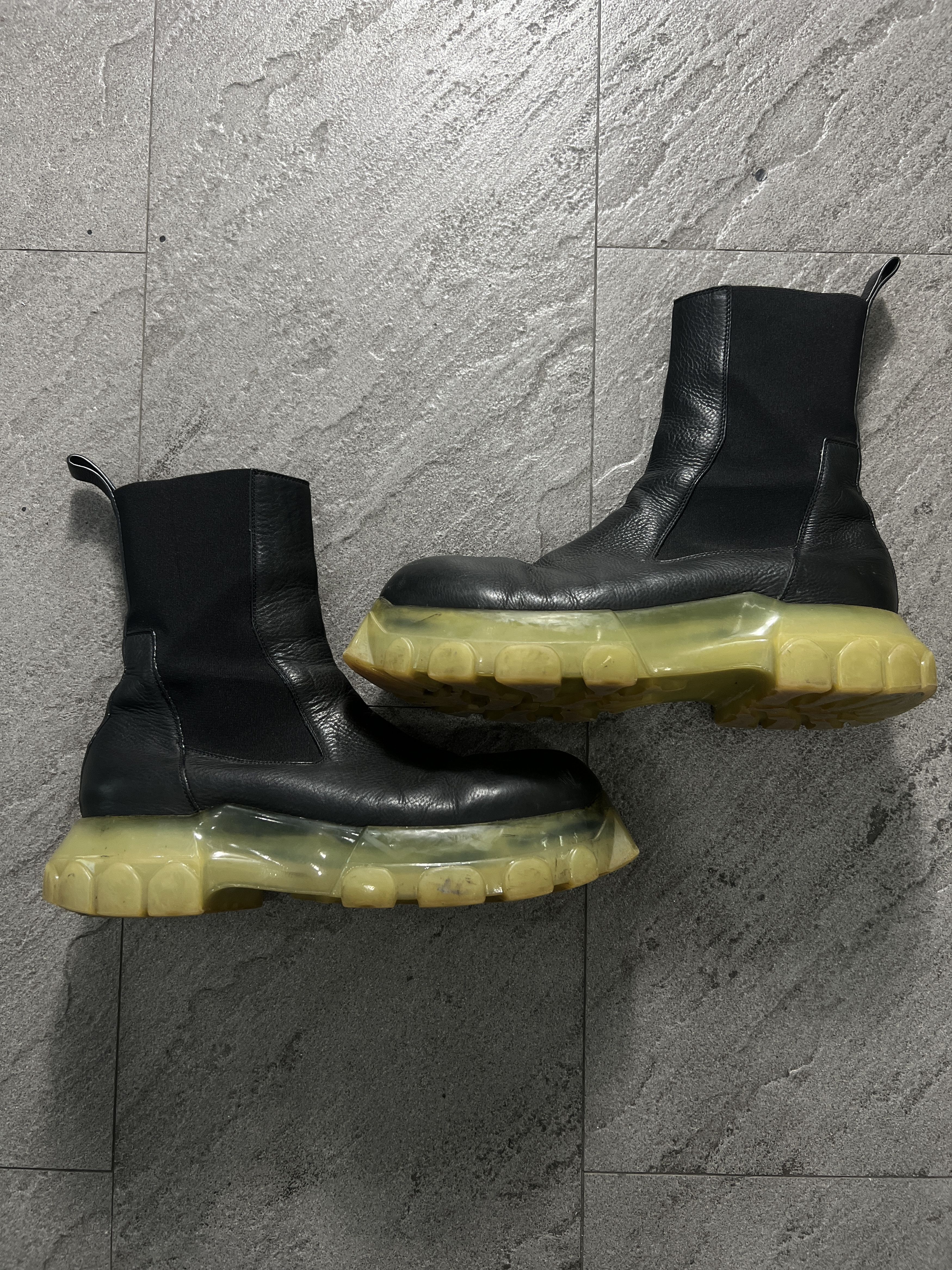 Rick Owens Rick Owens Bozo Tractor Beatle Boots EU45 Size US 12 / EU 45 - 4 Thumbnail