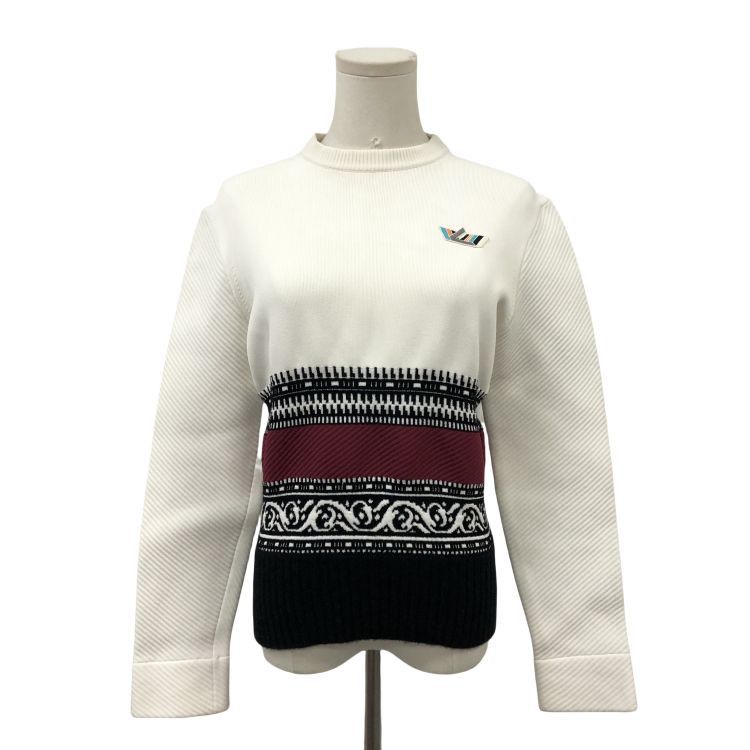 Louis Vuitton Louis Vuitton Pattern Knit Sweater Size S Size S / US 4 / IT 40 - 1 Thumbnail