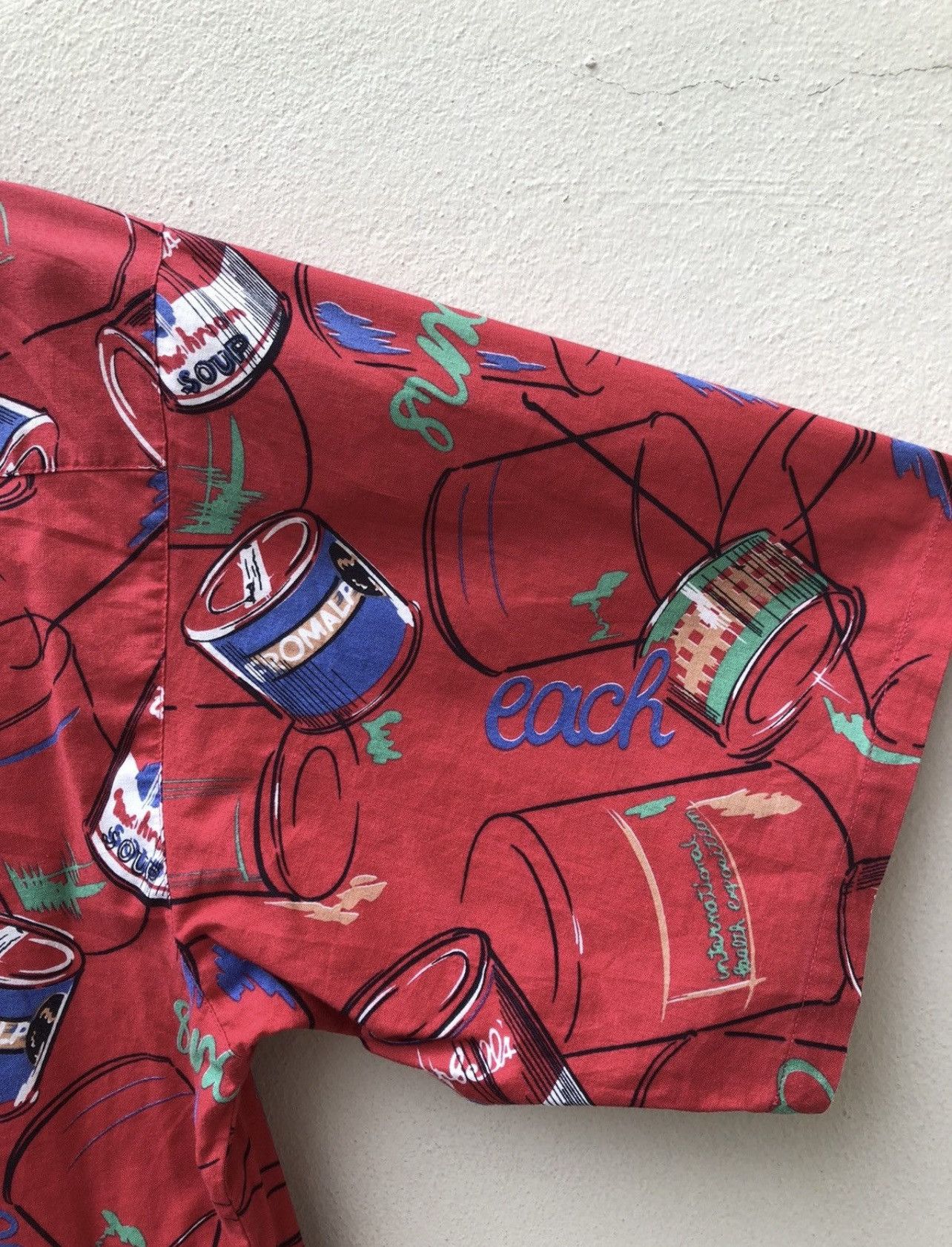 Japanese Brand Vintage Japanese Hawaiian Shirt Railway Outfitter Soup Can Size US S / EU 44-46 / 1 - 17 Thumbnail