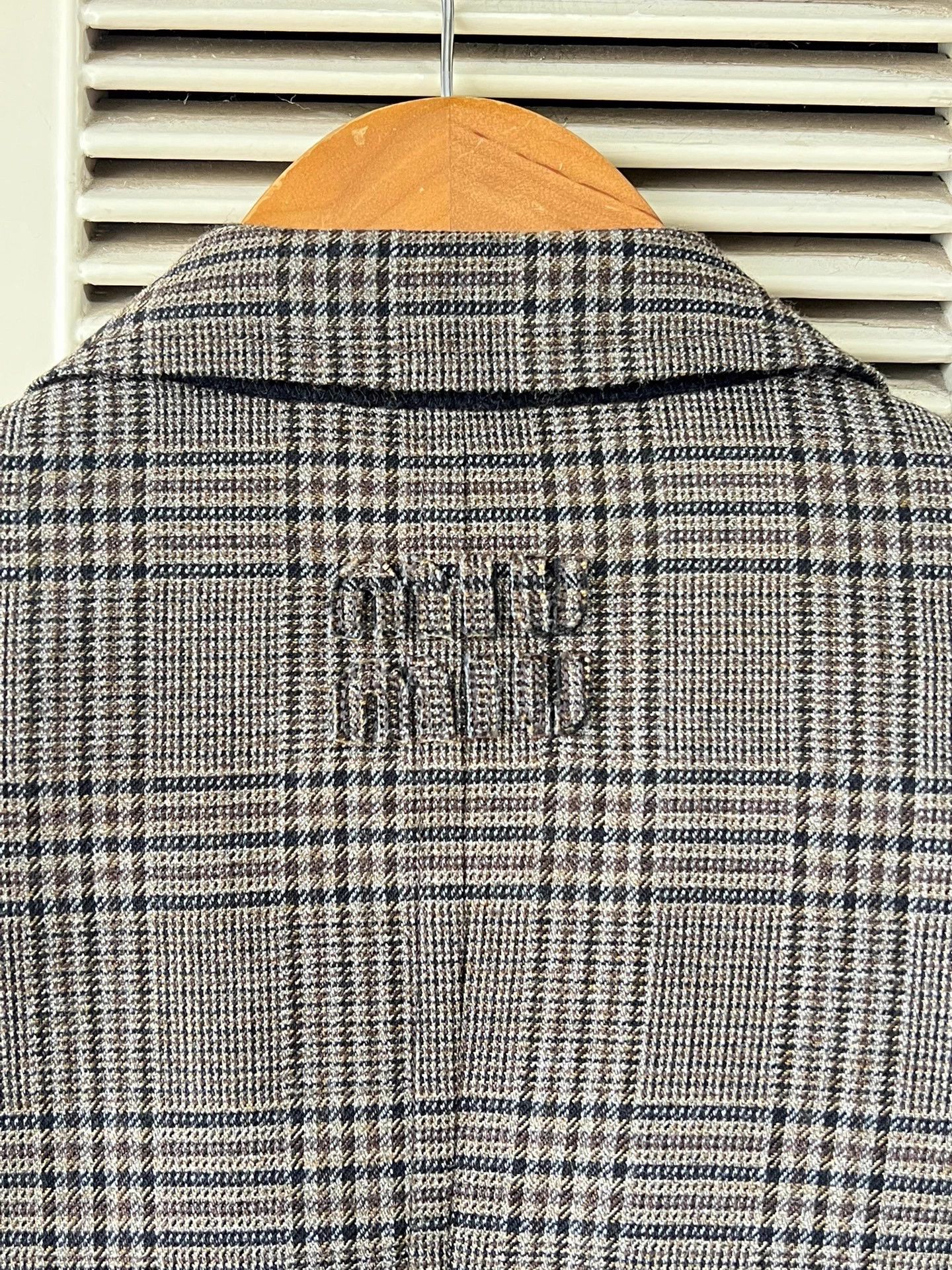 Miu Miu Miu Miu Plaid Blazer 36 Black Lining Size XS / US 0-2 / IT 36-38 - 3 Thumbnail