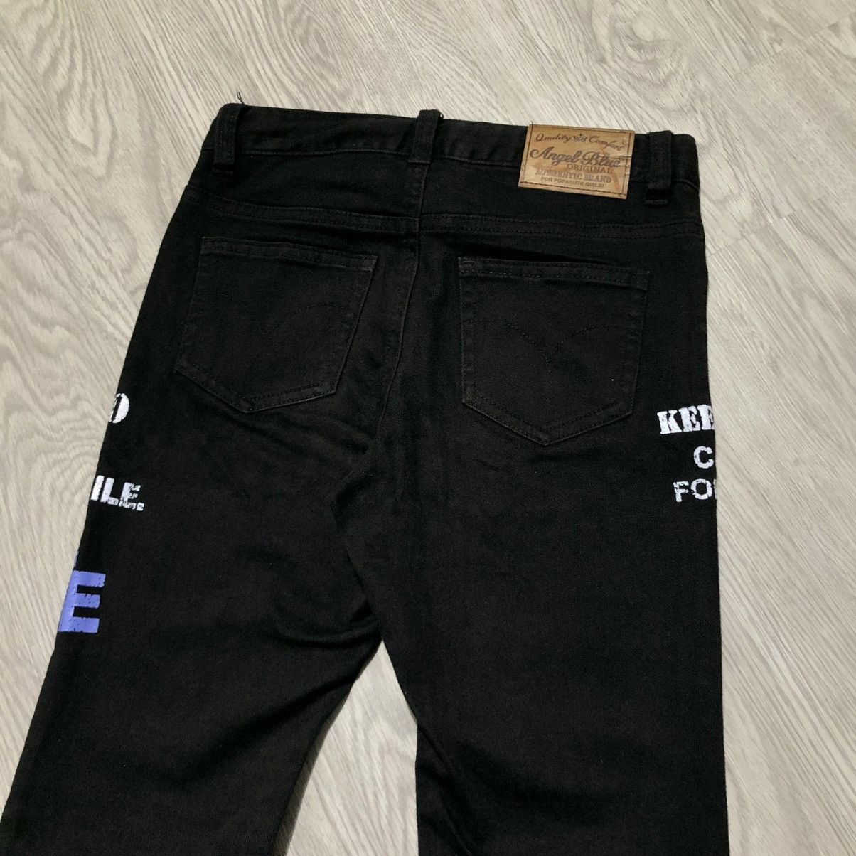 Angel Blue 2000s Angel Blue Cute Girls Denim Jeans Pants Black Lgb Size US 26 / EU 42 - 12 Thumbnail