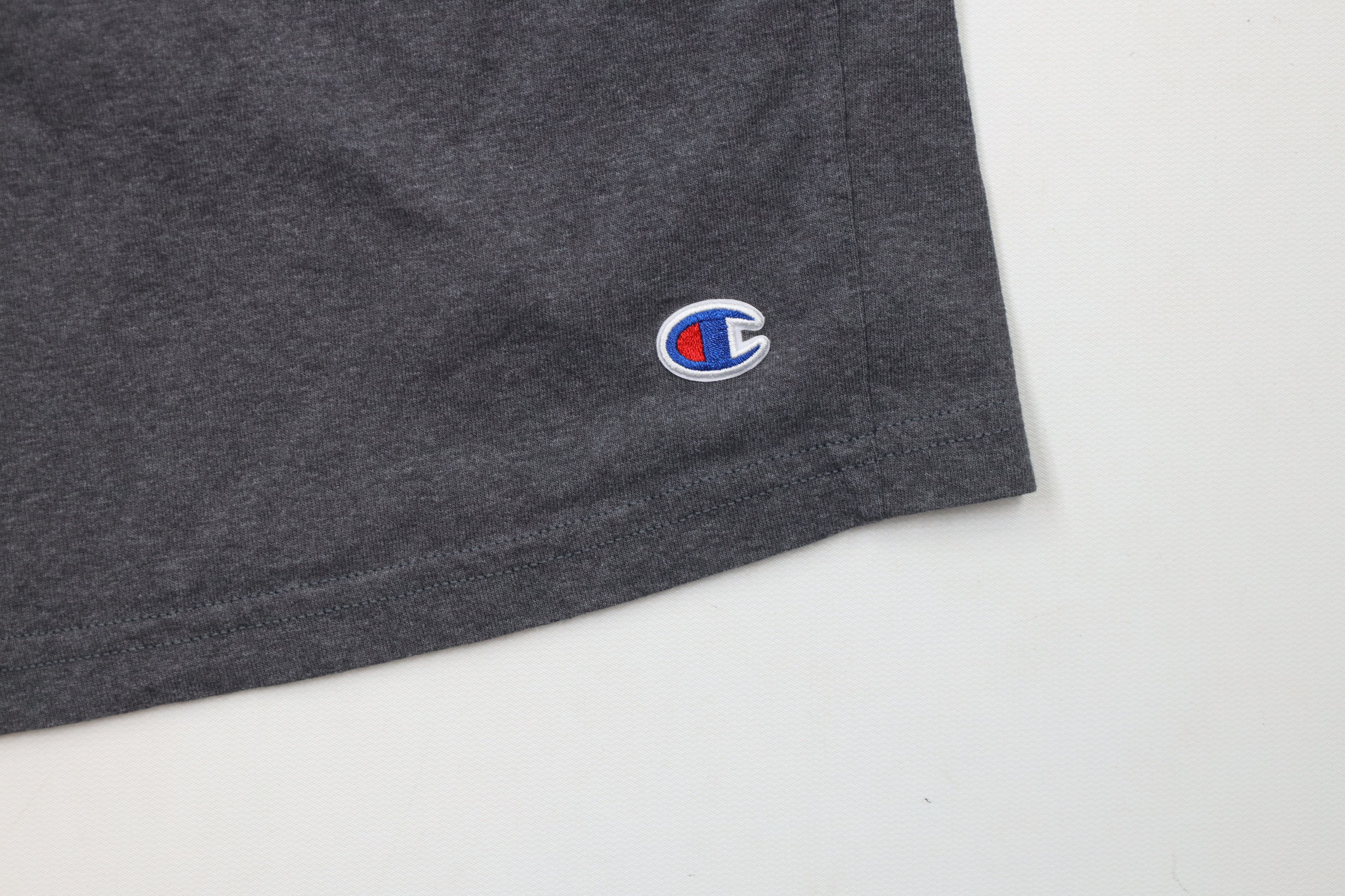 Champion × Vintage Vintage Y2K Champion Classic Logo Above Knee Shorts Gray Size US 36 / EU 52 - 5 Thumbnail