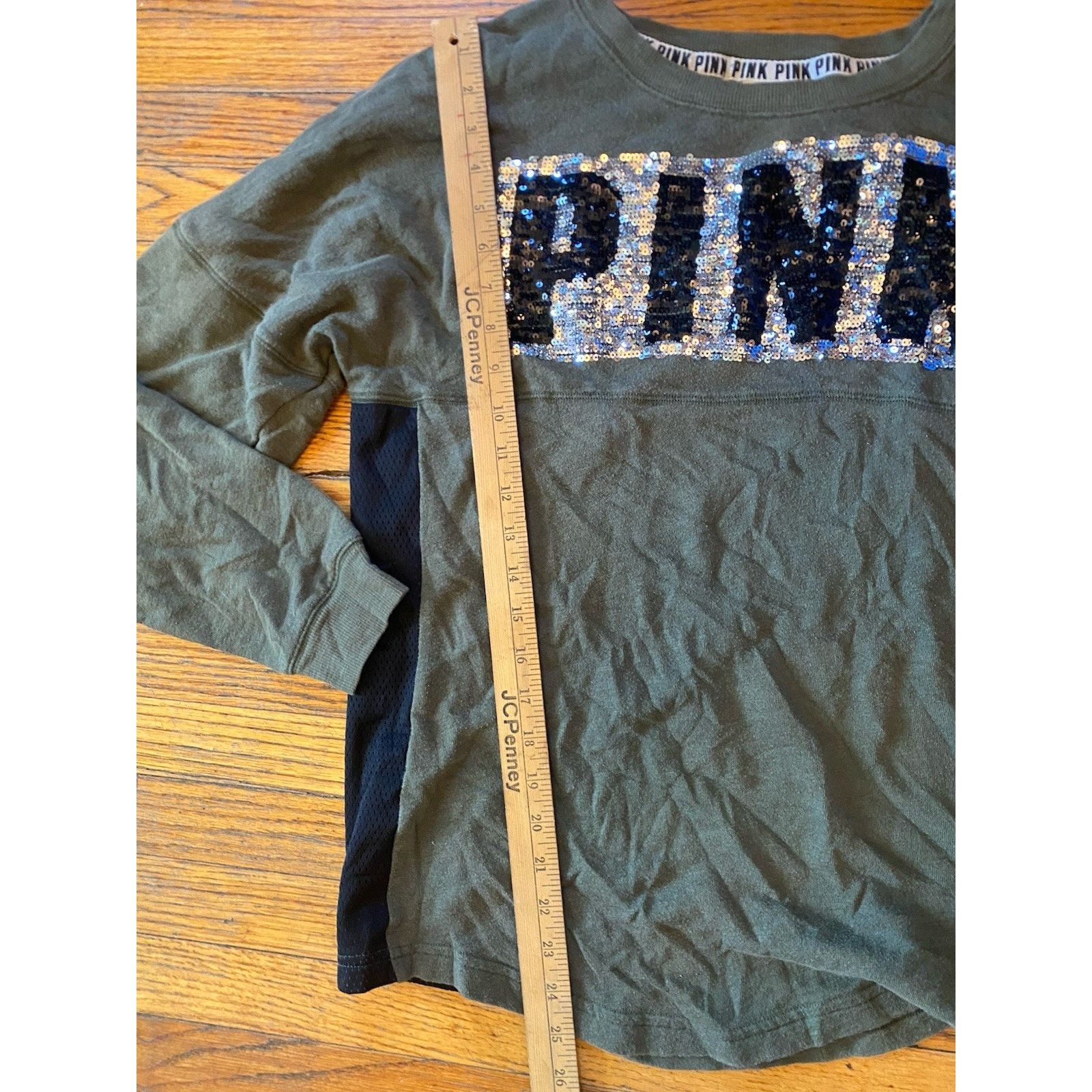 Victoria's Secret Victoria’s Secret PINK Bling Silver Shirt Women’s M Size M / US 6-8 / IT 42-44 - 6 Thumbnail