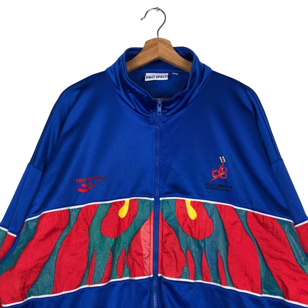 Vintage 🔥Vintage 1998 Kuala Lumpur XVI Commonwealth Games Pro Specs Size US XL / EU 56 / 4 - 3 Thumbnail