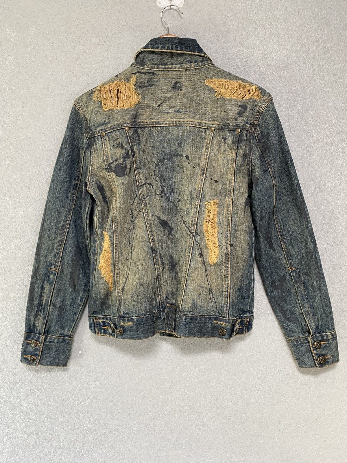 Japanese Brand Midas if six was nine distressed painter jacket jeans J3 Size US S / EU 44-46 / 1 - 4 Thumbnail