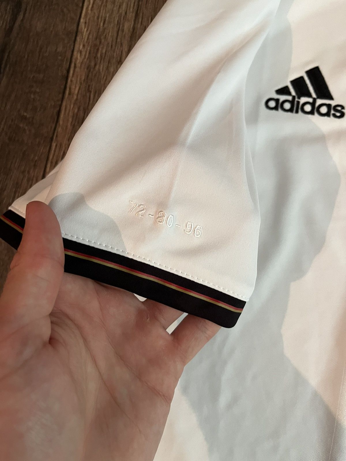 Adidas Adidas Germany 2016-2017 Home Football Jersey World Cup Size US L / EU 52-54 / 3 - 9 Thumbnail
