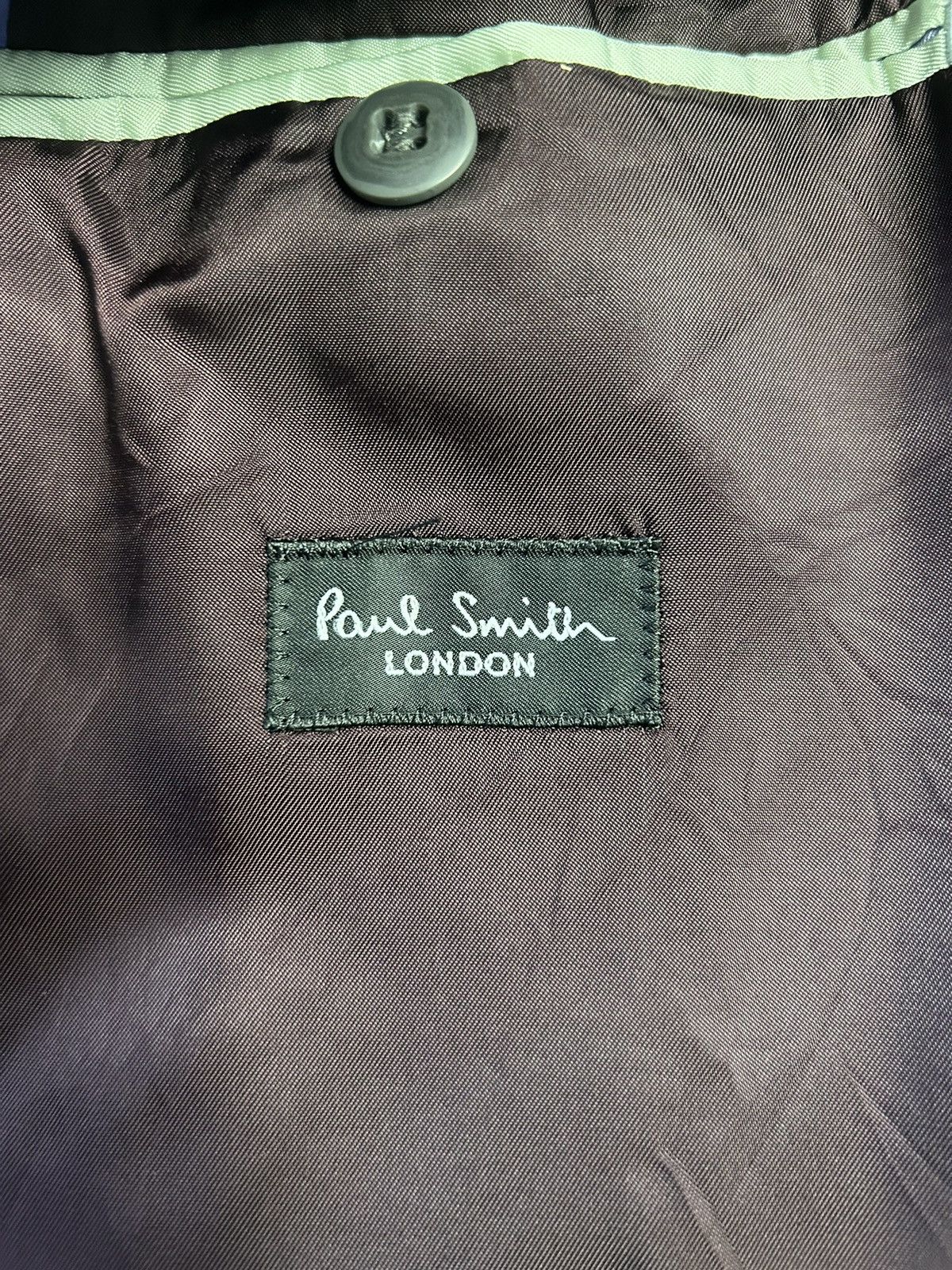 Designer × Ermenegildo Zegna × Paul Smith PAUL SMITH X ERMENEGILDO ZEGNA STRIPED BLAZER Size 38R - 4 Thumbnail
