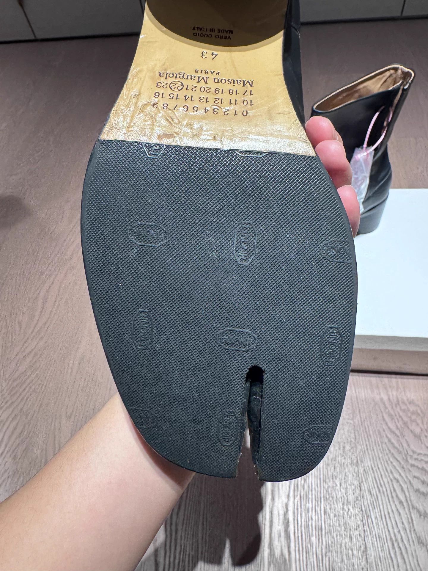 Maison Margiela Maison Margiela Tabi 6cm Leather 43 Vibram 9.5/10 Size US 10 / EU 43 - 2 Thumbnail