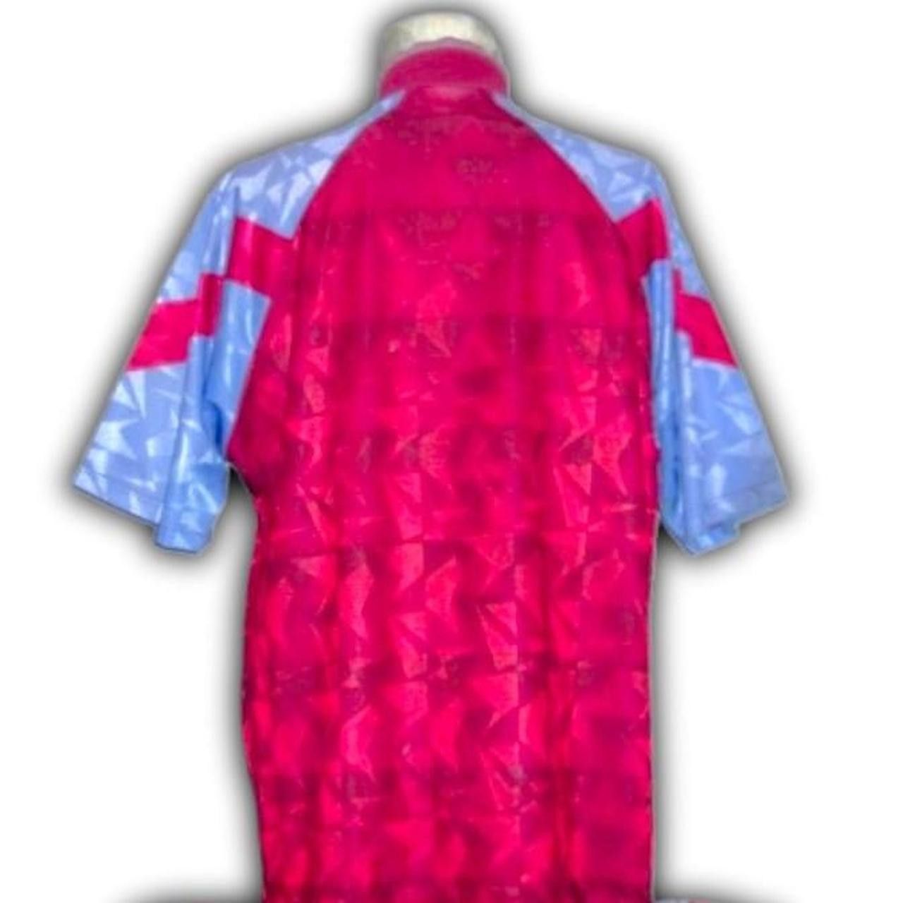 Umbro Aston Villa England 1990 1991 Home shirt jersey Size US L / EU 52-54 / 3 - 3 Thumbnail