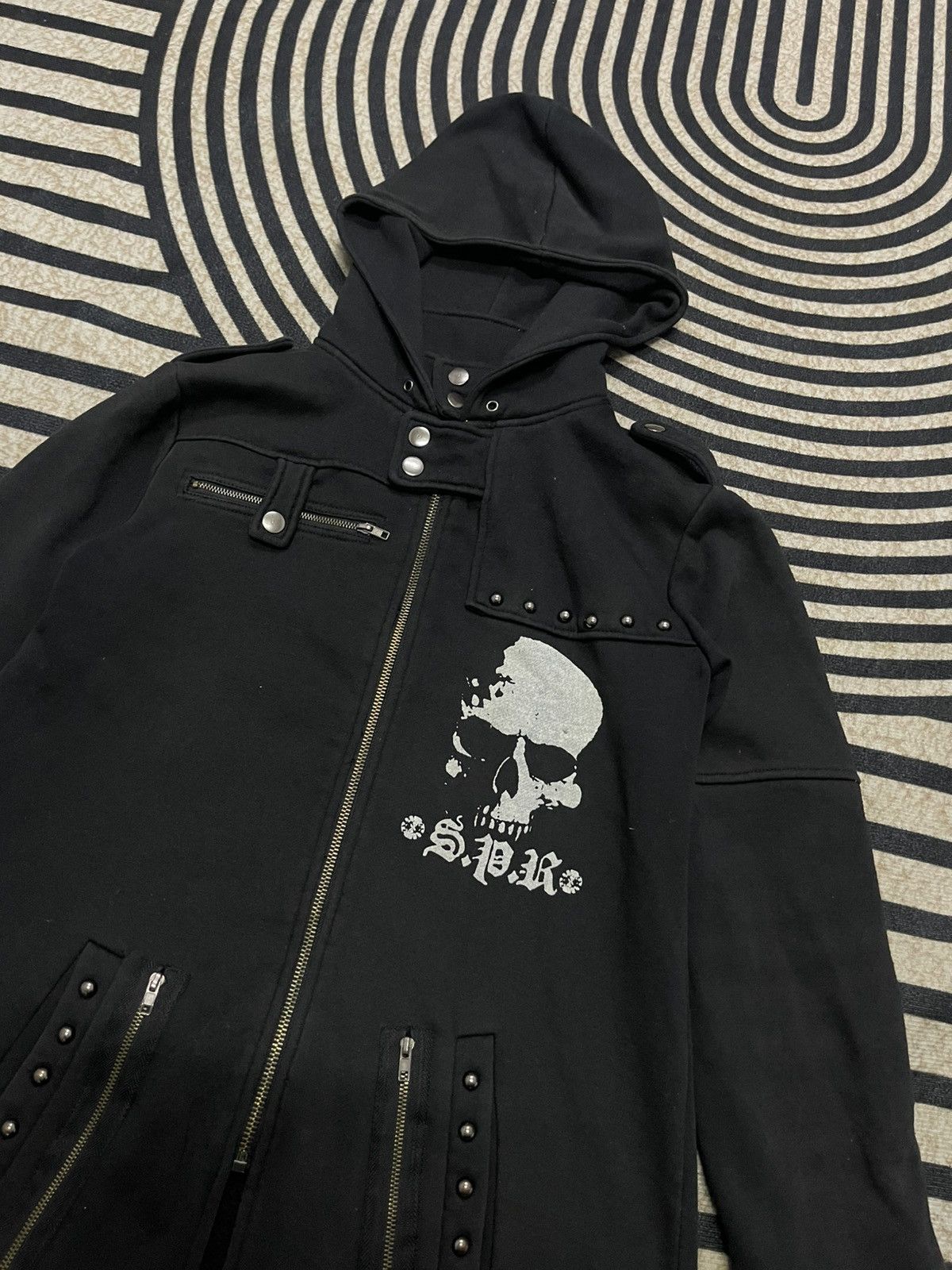 Sex Pot ReVeNGe Y2K SEXPOT REVENGE BESTIAL PUNKER SKULL PARKA HOODIE Size US S / EU 44-46 / 1 - 5 Thumbnail