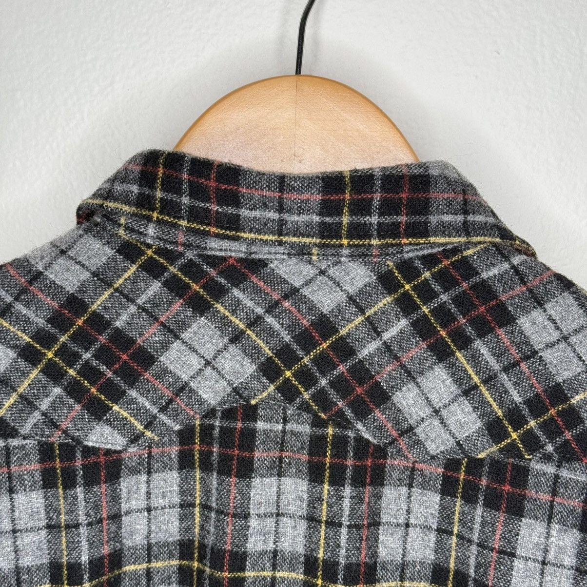 Hysteric Glamour × Vintage Vintage Hysteric Glamour Women’s Wool Plaid Flannel Shirt Size S / US 4 / IT 40 - 14 Thumbnail