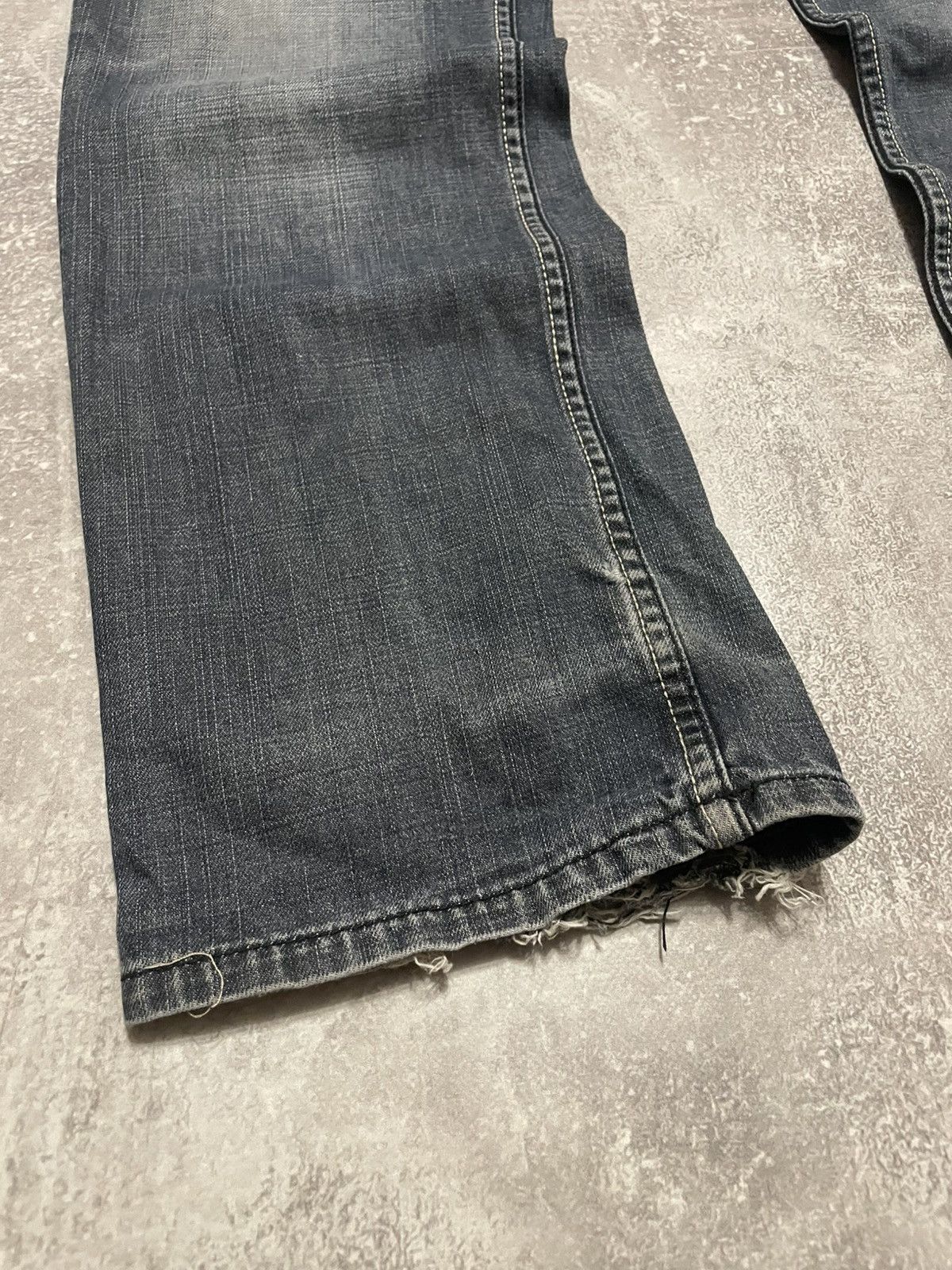 Ecko Unltd. Vintage Ecko Unlimited Buggy Distressed Rap Denim Jeans Size US 34 / EU 50 - 18 Thumbnail