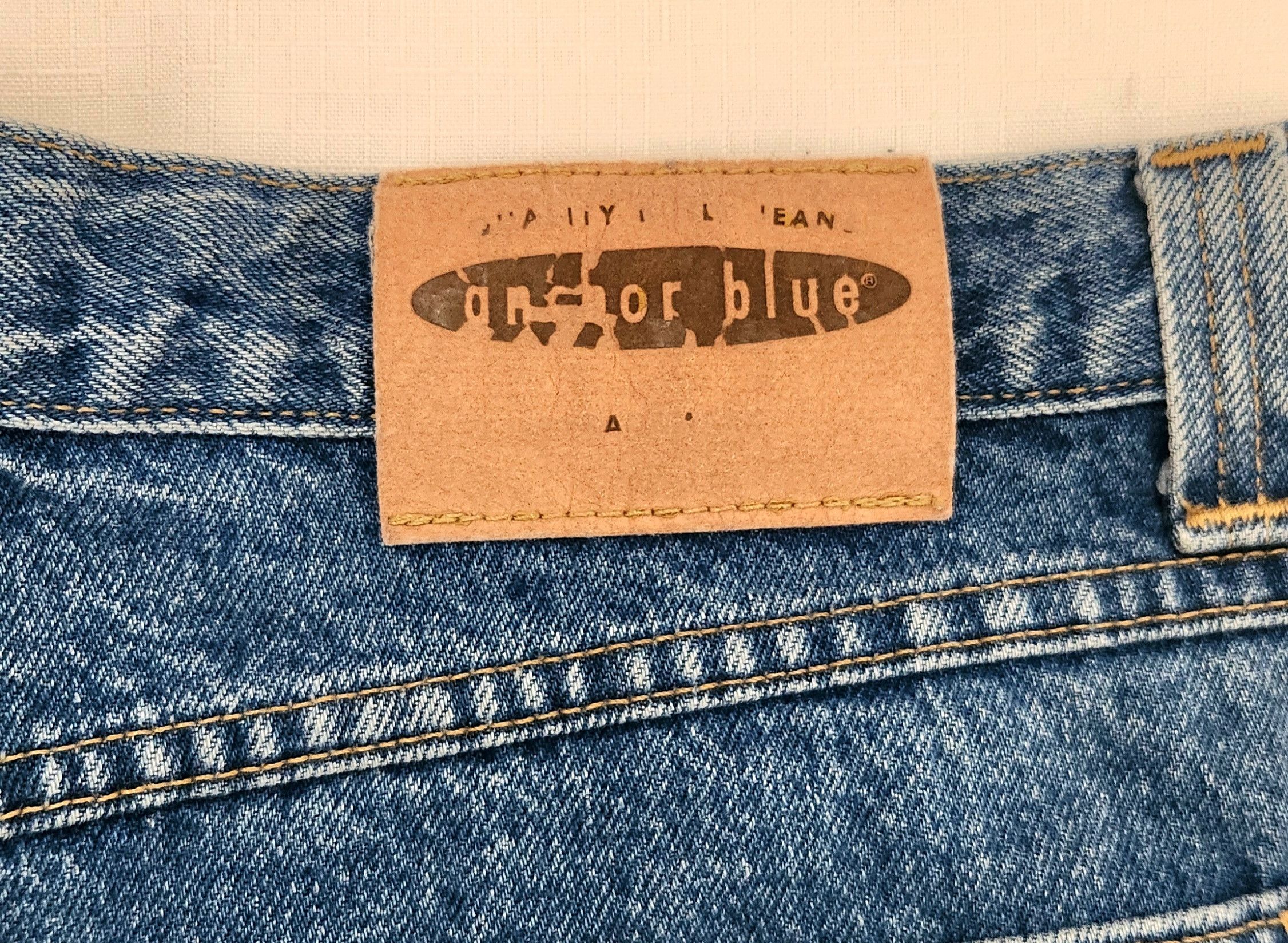 Anchor Blue Vintage 90s Anchor Blue Beyond Blue Baggy Denim Jeans SZ 34 Size US 34 / EU 50 - 13 Thumbnail