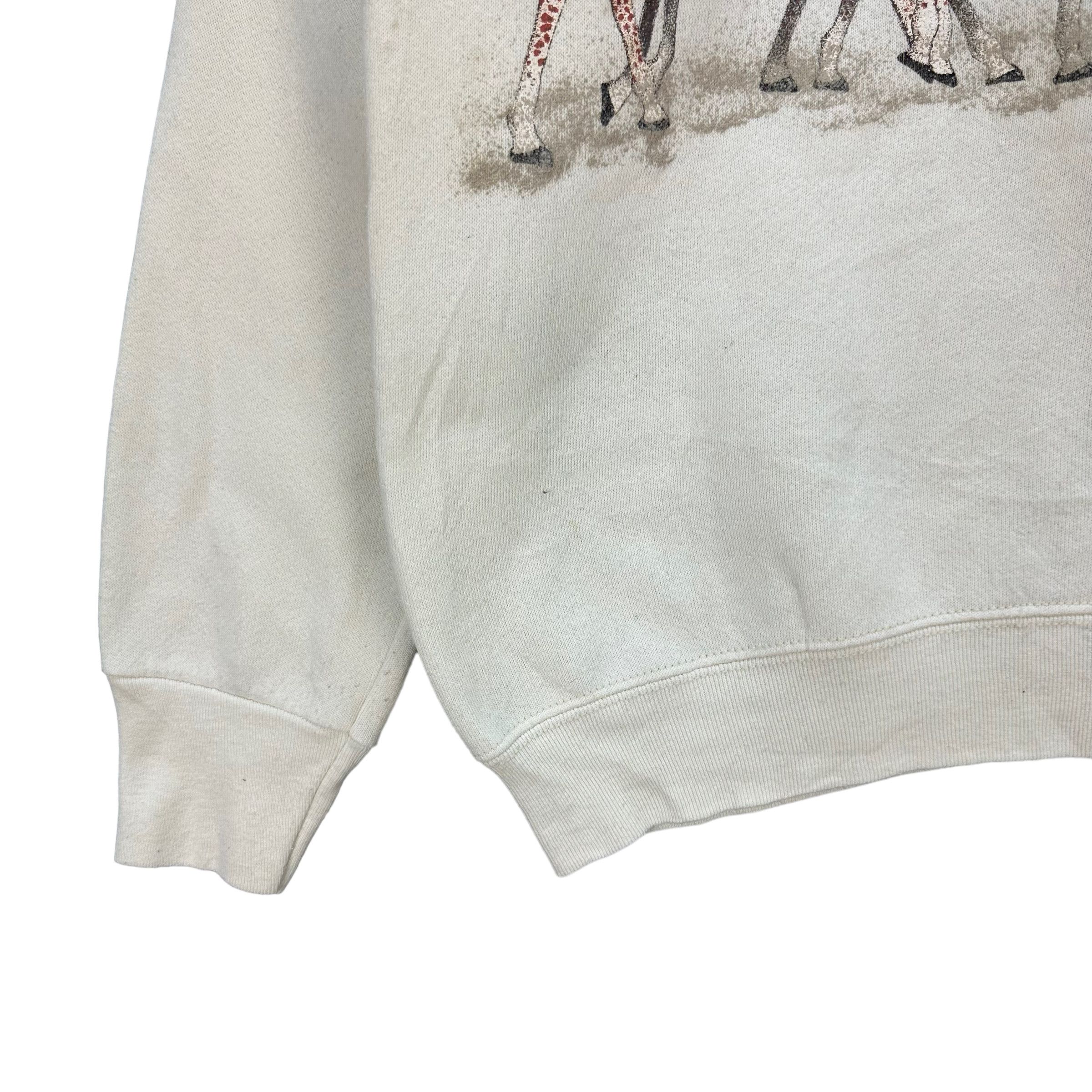 Fruit Of The Loom Y2K ANIMAL GIRAFFE GRAPHIC SWEATSHIRTS #7498-149 Size US L / EU 52-54 / 3 - 5 Thumbnail