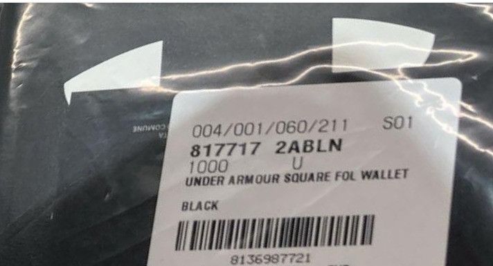 Balenciaga × Under Armour o1mt1gz0425 Size: OS / Under Armour® Square Folded Wallet Size ONE SIZE - 4 Thumbnail