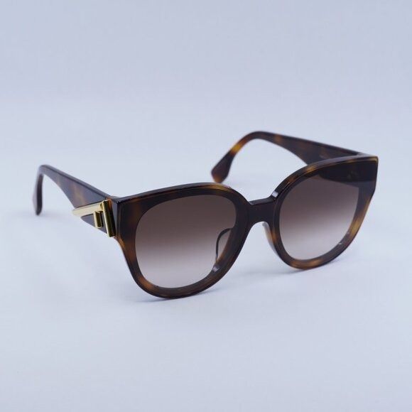 Fendi NEW Fendi FE40130F Logo Brown Aviator Sunglasses | Grailed display picture 1