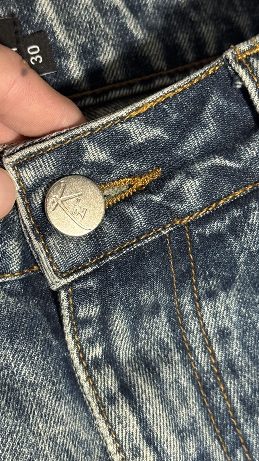Other KIN DISTRICT DISTRESSED DENIM Size US 29 - 3 Thumbnail