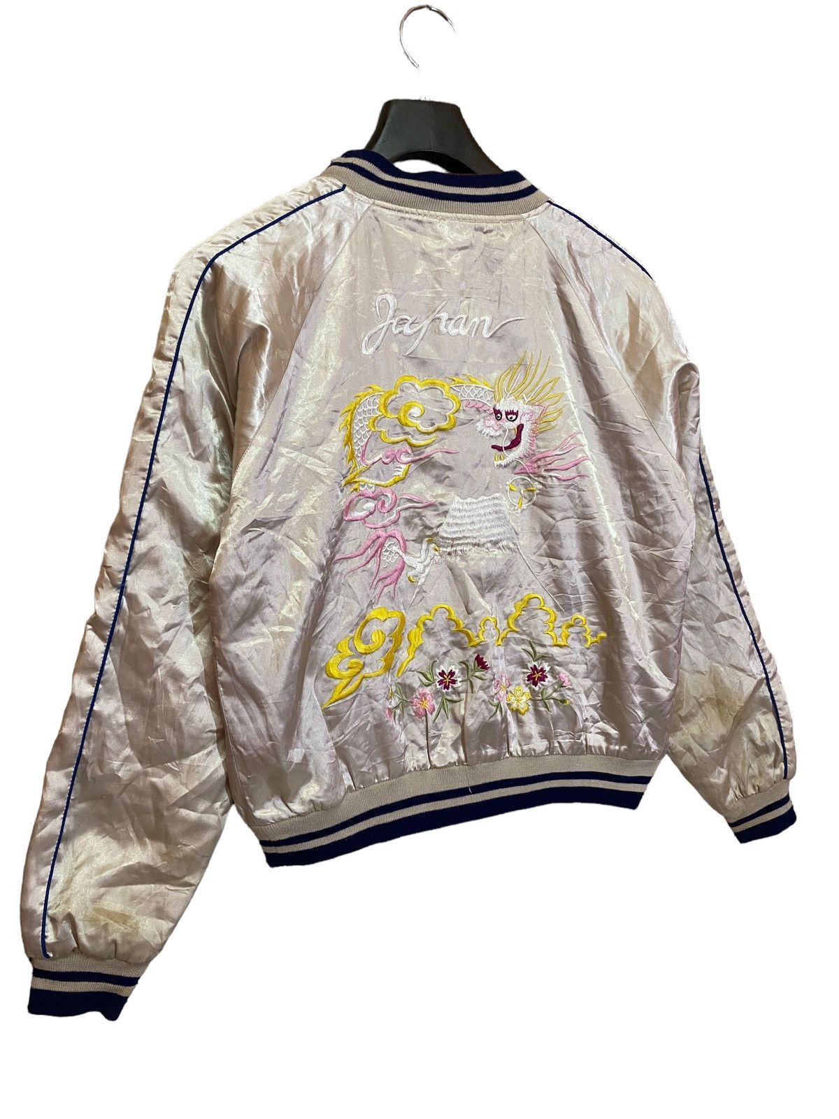 Japanese Brand × Vintage Sukajan reversible jacket satin emboidery logo Size US M / EU 48-50 / 2 - 5 Thumbnail