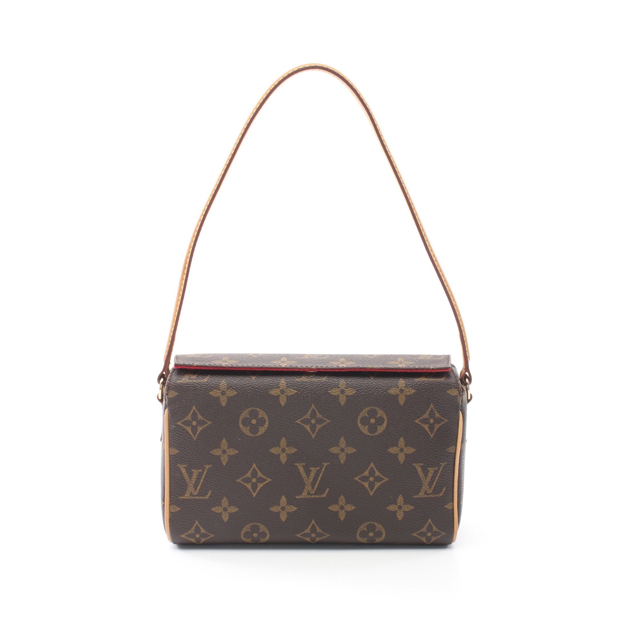 Louis Vuitton Louis Vuitton Recital Monogram Handbag Leather Brown Size ONE SIZE - 1 Thumbnail