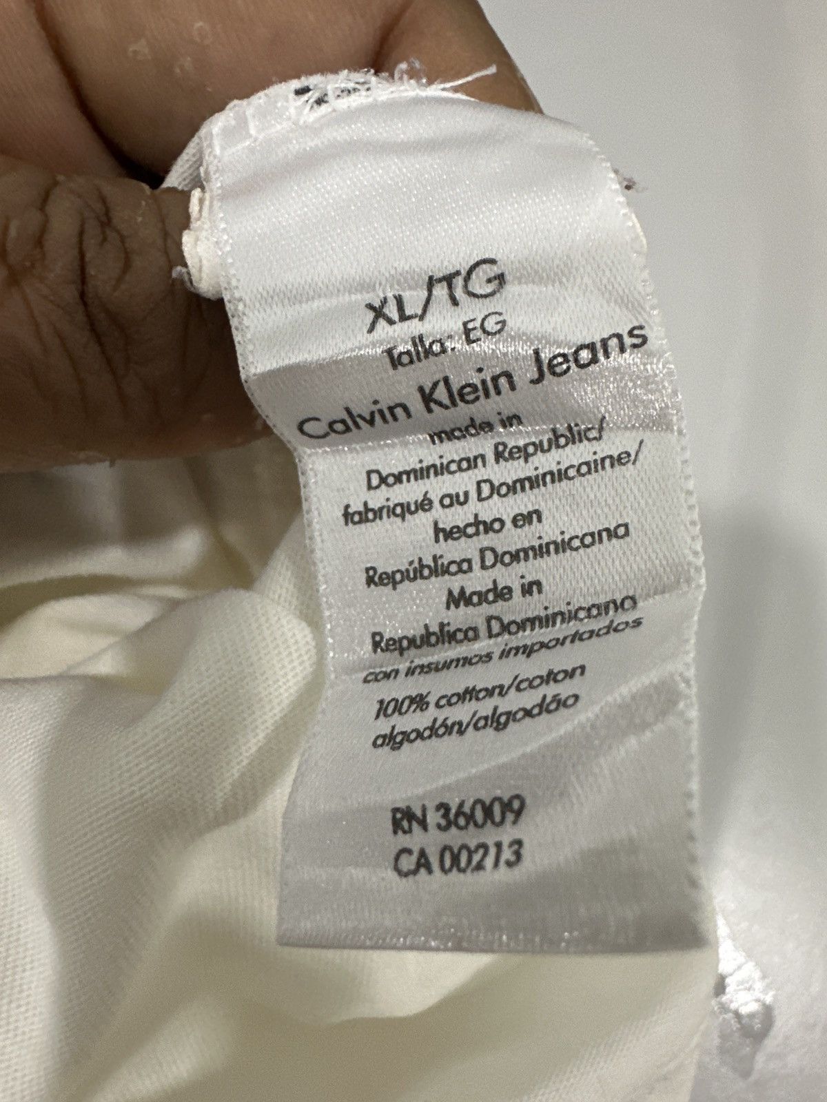 Calvin Klein × Vintage CALVIN KLEIN SOUND AND VIBRATION TEE Size US L / EU 52-54 / 3 - 5 Thumbnail