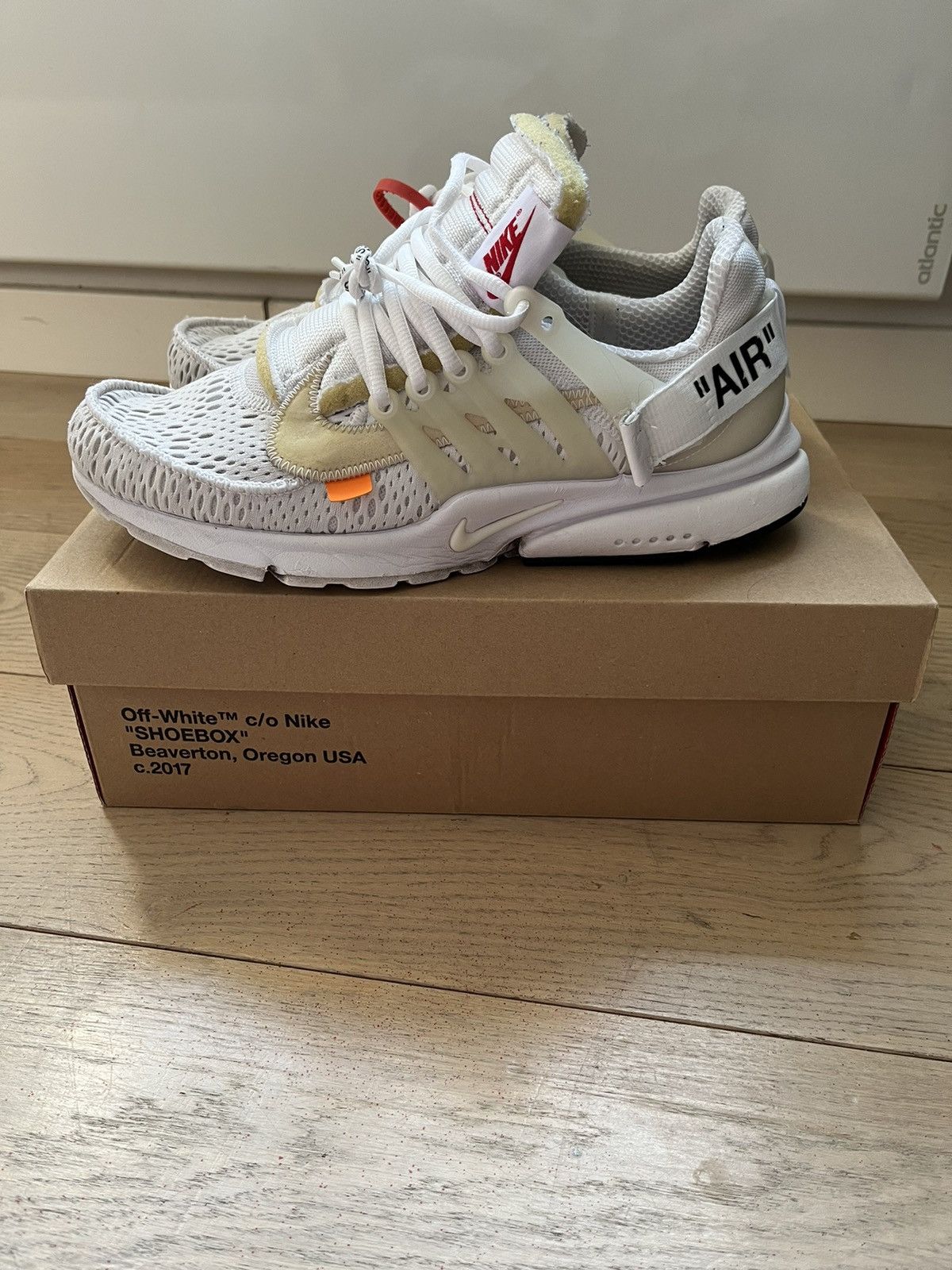 Nike × Off-White Presto off white Size US 10 / EU 43 - 2 Thumbnail